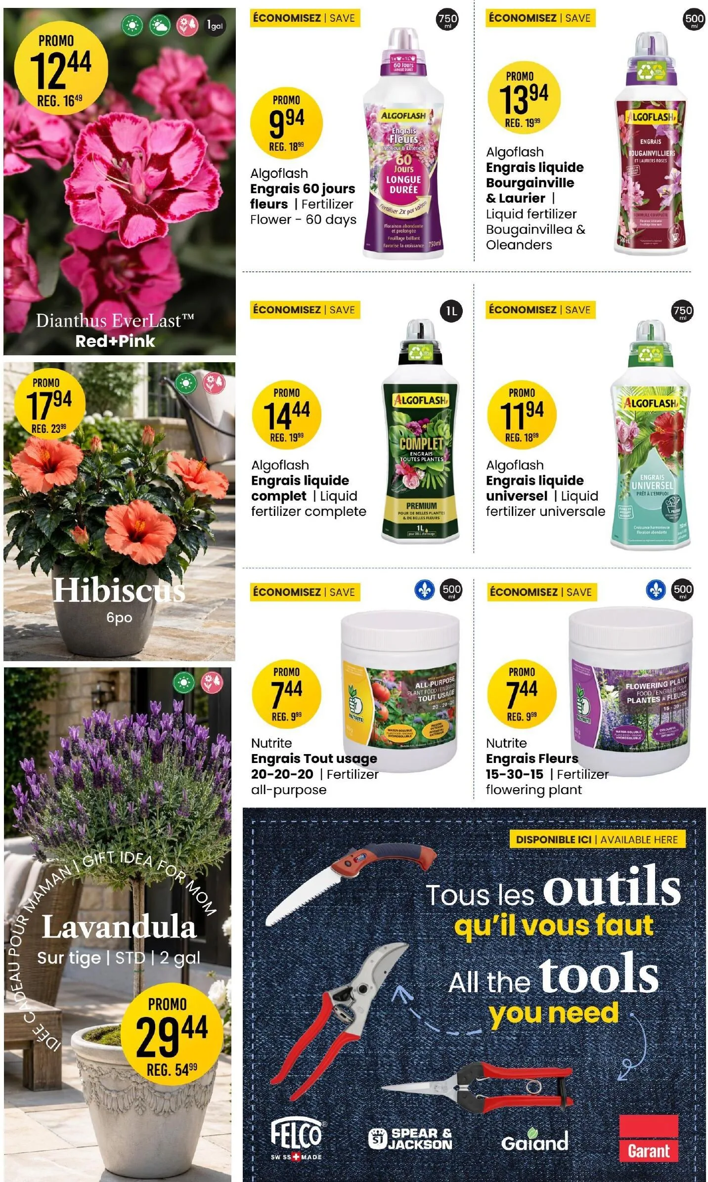 Page 4 de la Circulaire Centre de Jardin Brossard du 7 au 13 mai 2026