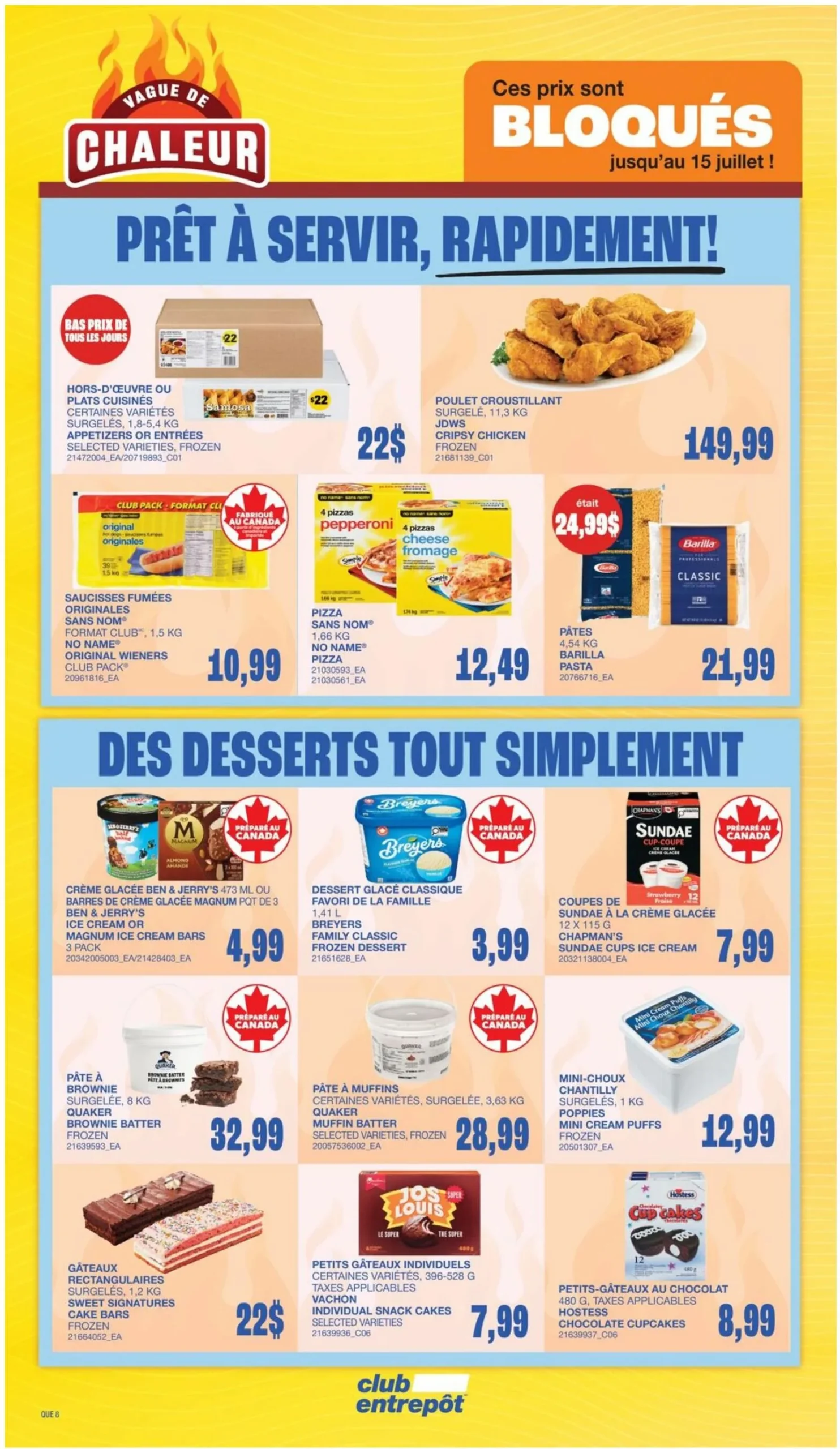 Page 15 de la Circulaire Club Entrepôt du 18 juin au 15 juillet 2026
