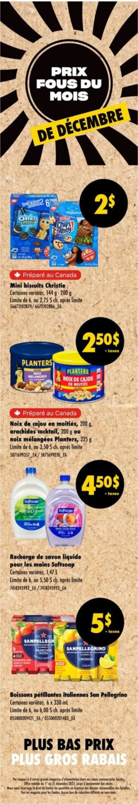 Page 2 de la Circulaire Club Entrepôt du 4 au 31 décembre 2025