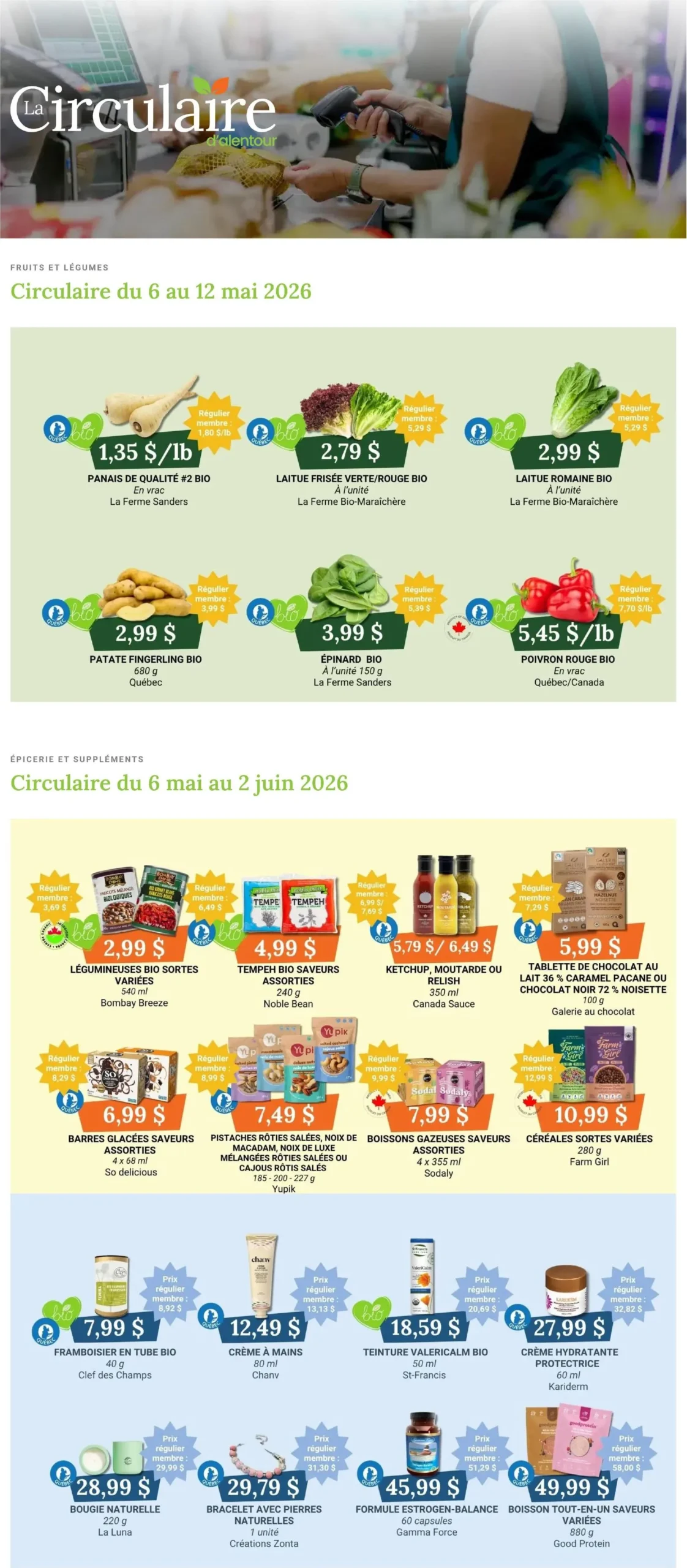 Page 1 de la Circulaire Coop Alentour du 6 au 12 mai 2026