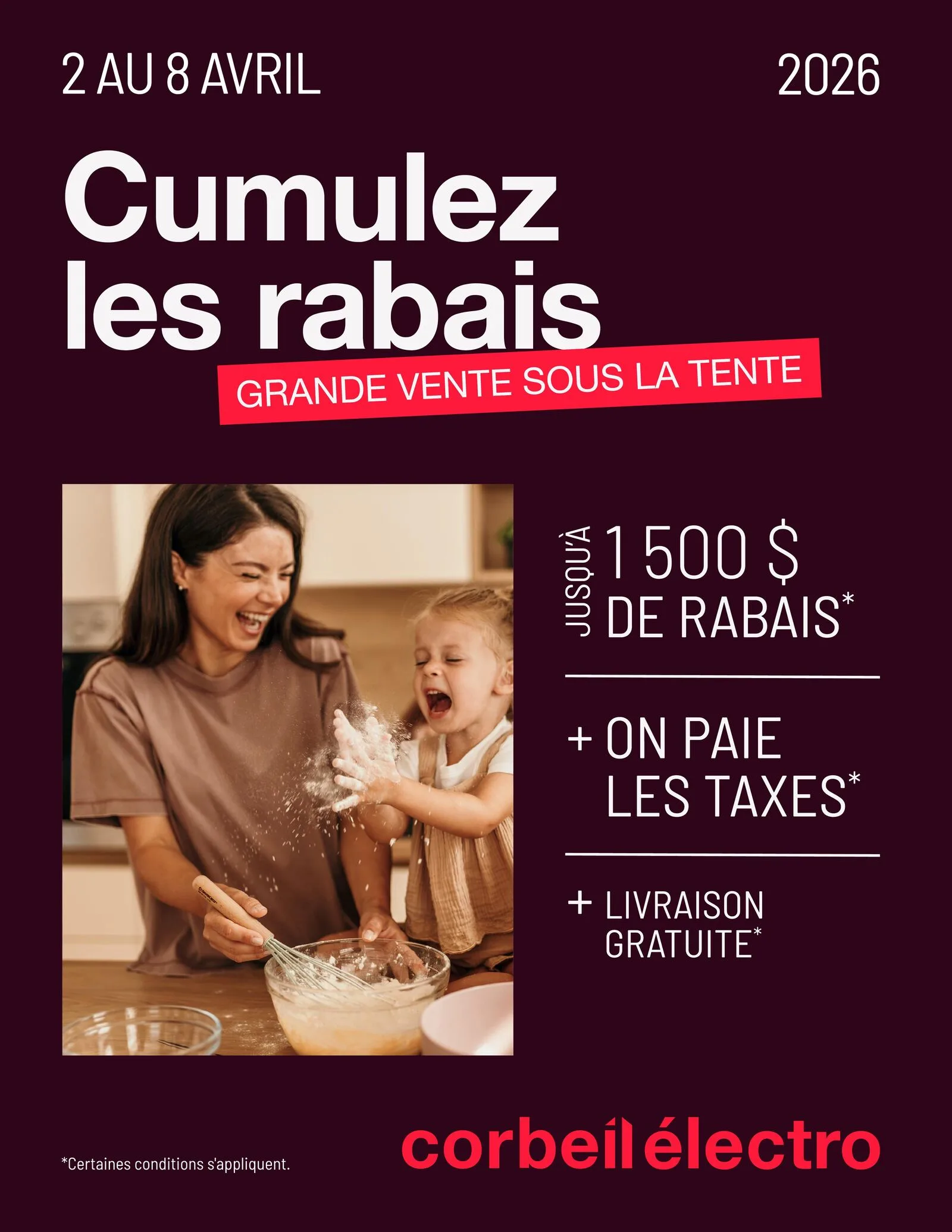 Page 1 de la Circulaire Corbeil du 2 au 8 avril 2026