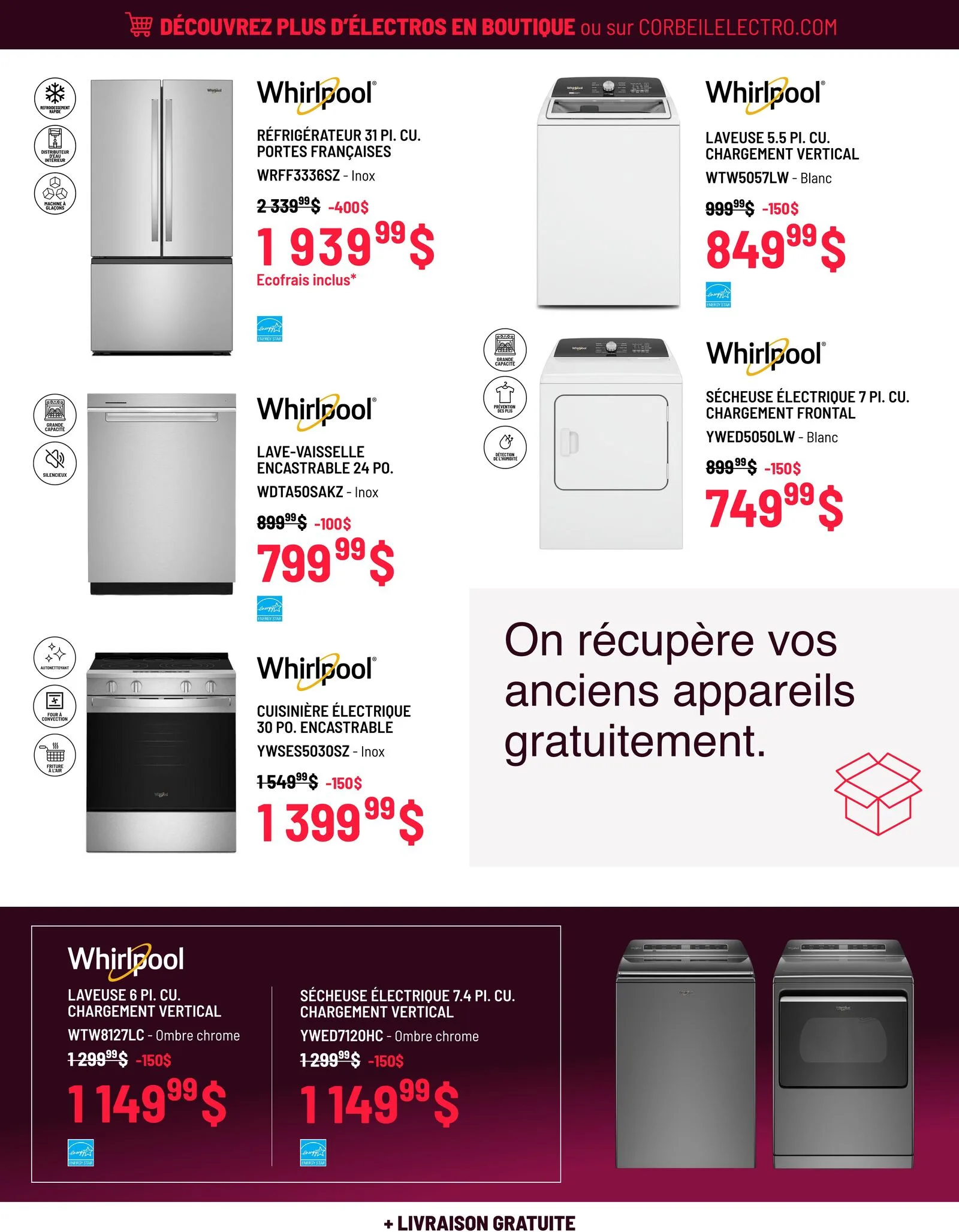 Page 2 de la Circulaire Corbeil du 2 au 8 avril 2026