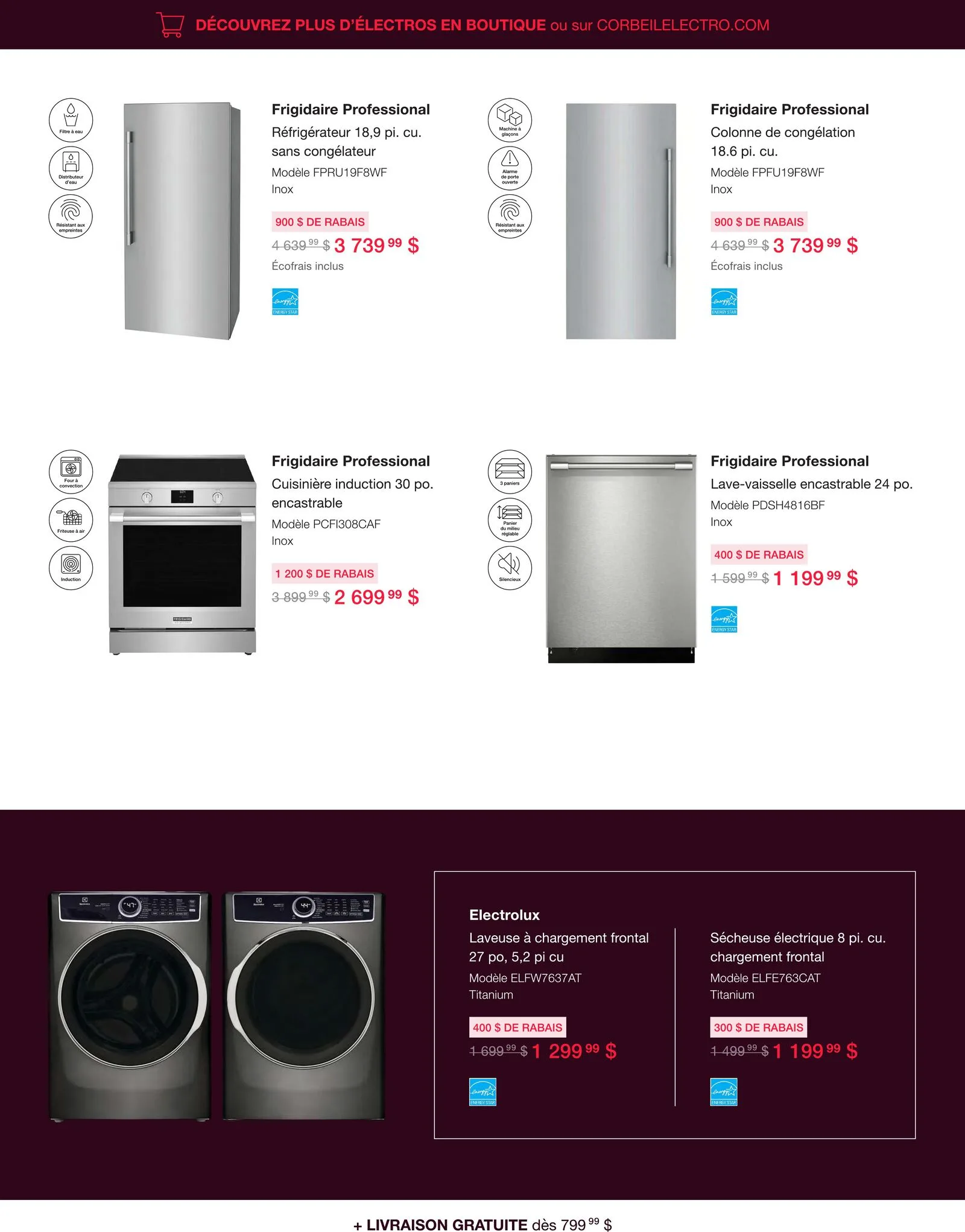Page 8 de la Circulaire Corbeil du 23 juillet au 5 août 2026