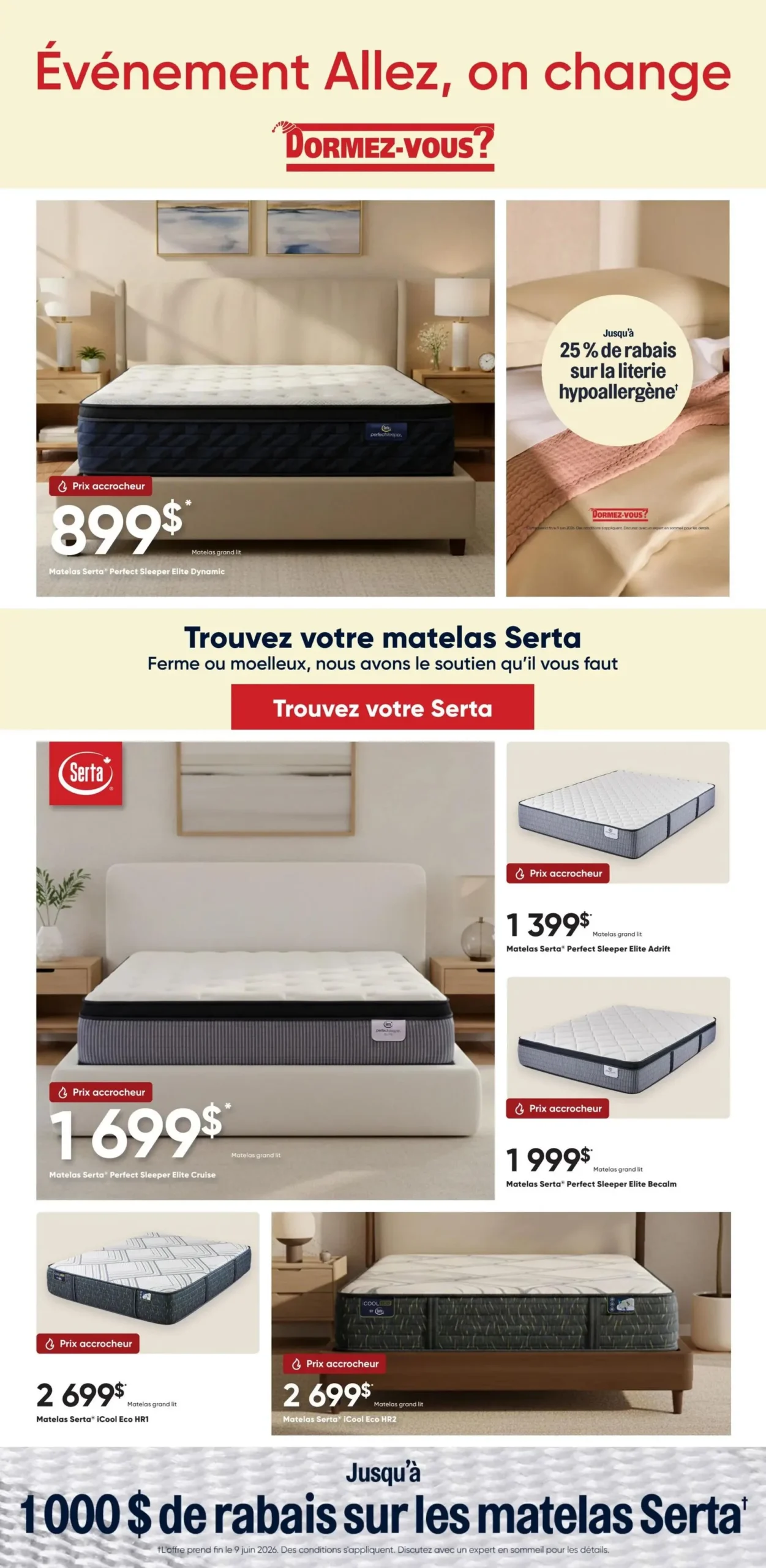 Page 1 de la Circulaire Dormez-vous du 20 au 26 mai 2026