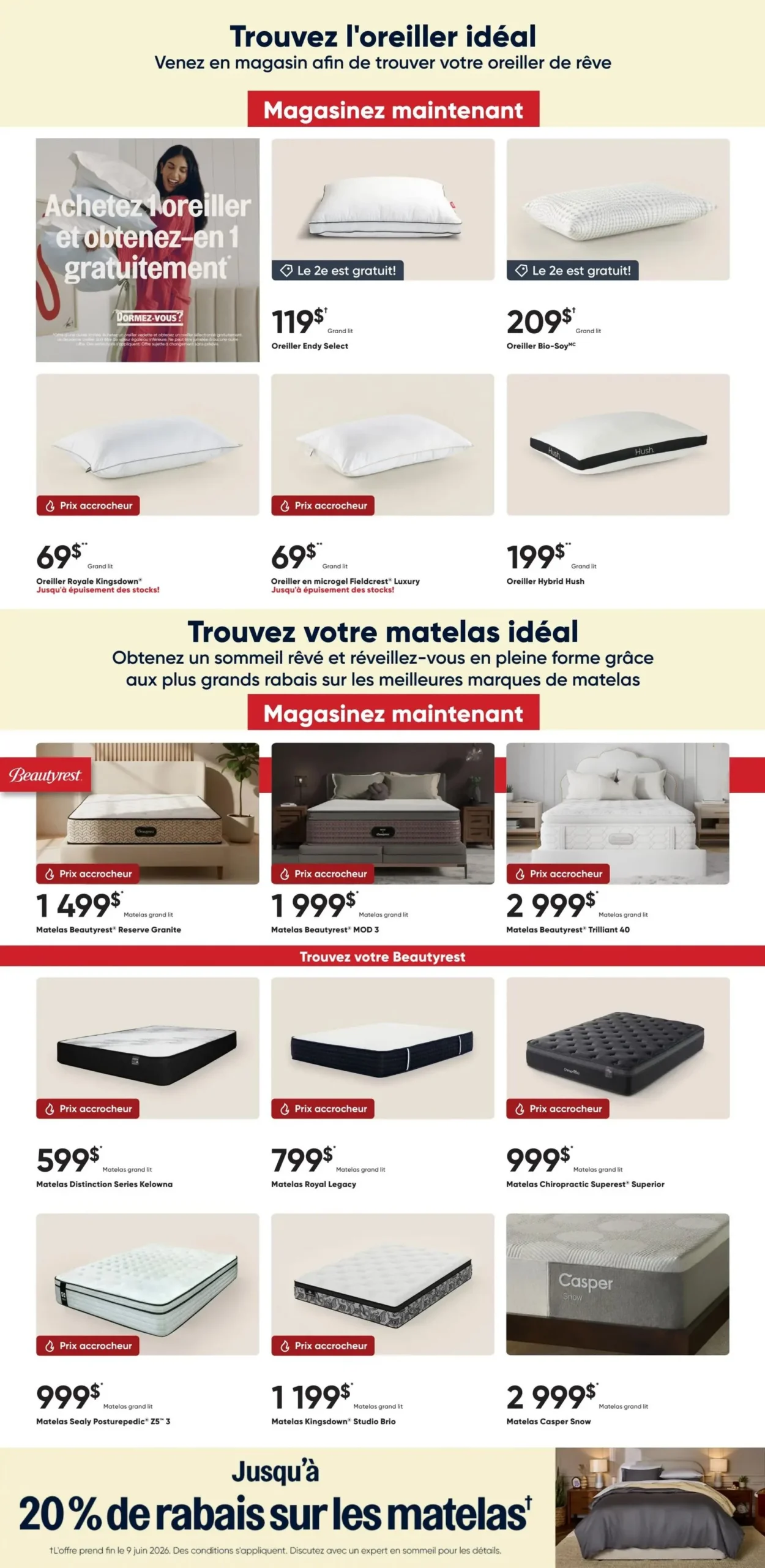 Page 3 de la Circulaire Dormez-vous du 29 avril au 12 mai 2026