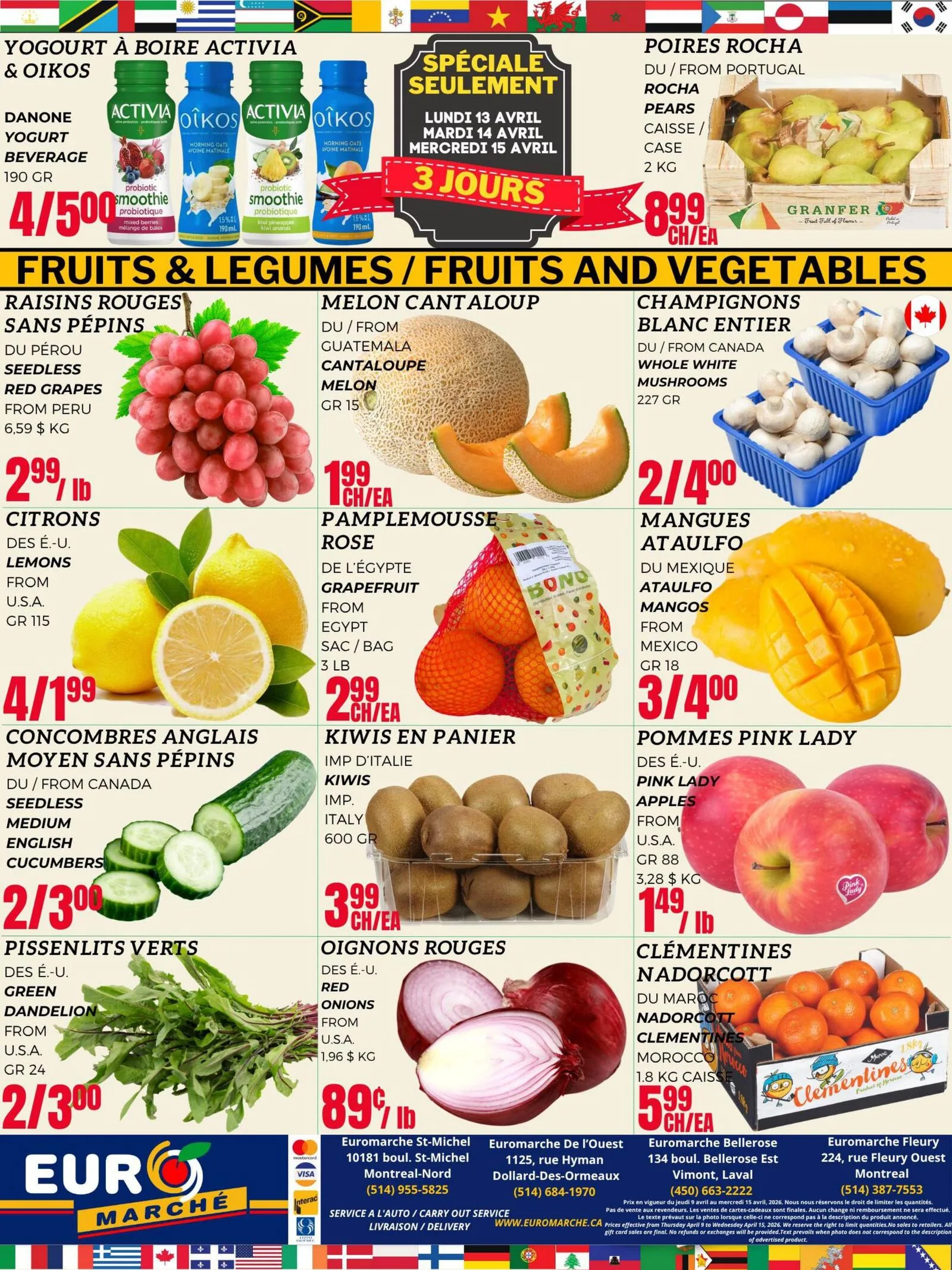 Page 5 de la Circulaire EuroMarché du 9 au 15 avril 2026
