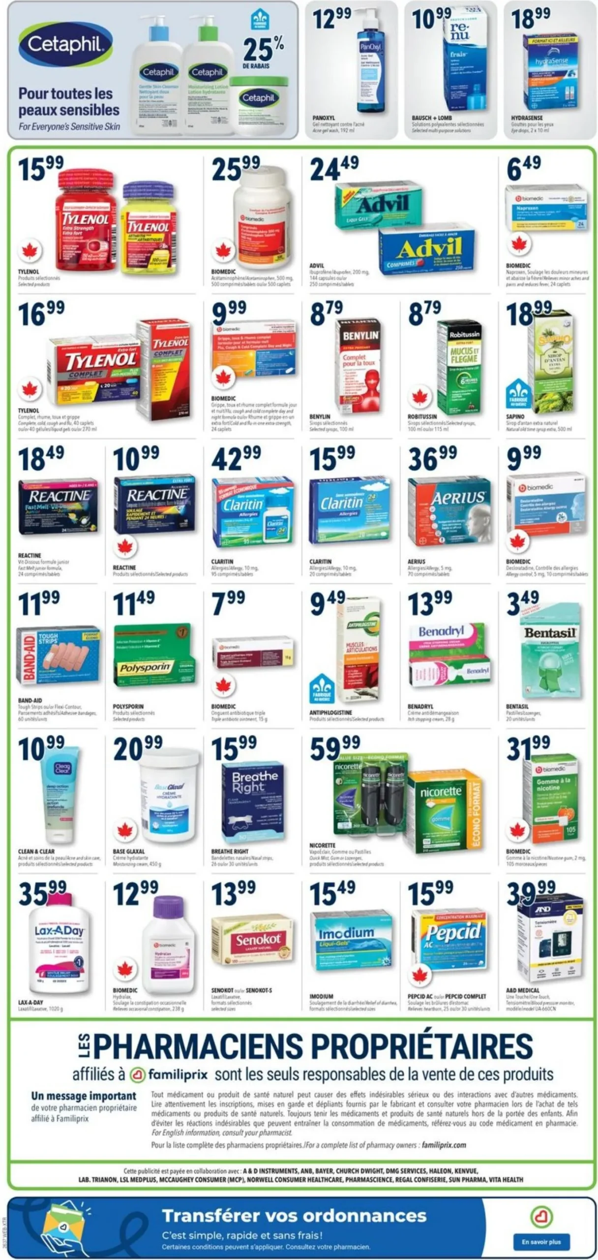 Page 5 de la Circulaire Familiprix Extra du 10 au 16 septembre 2026