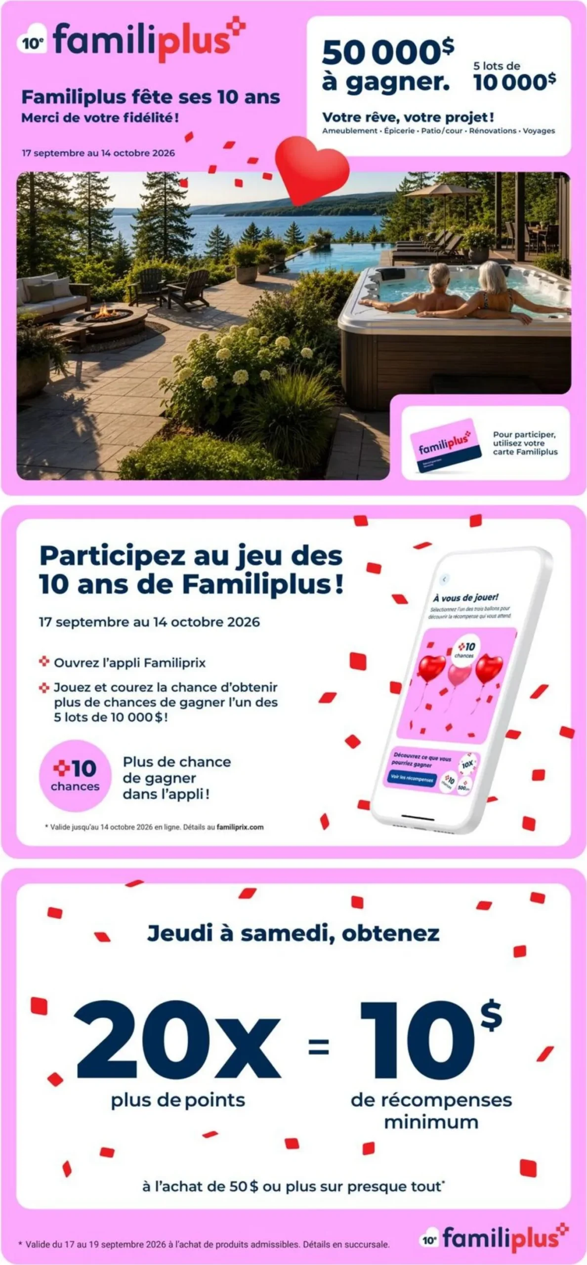 Page 3 de la Circulaire Familiprix Extra du 17 au 23 septembre 2026