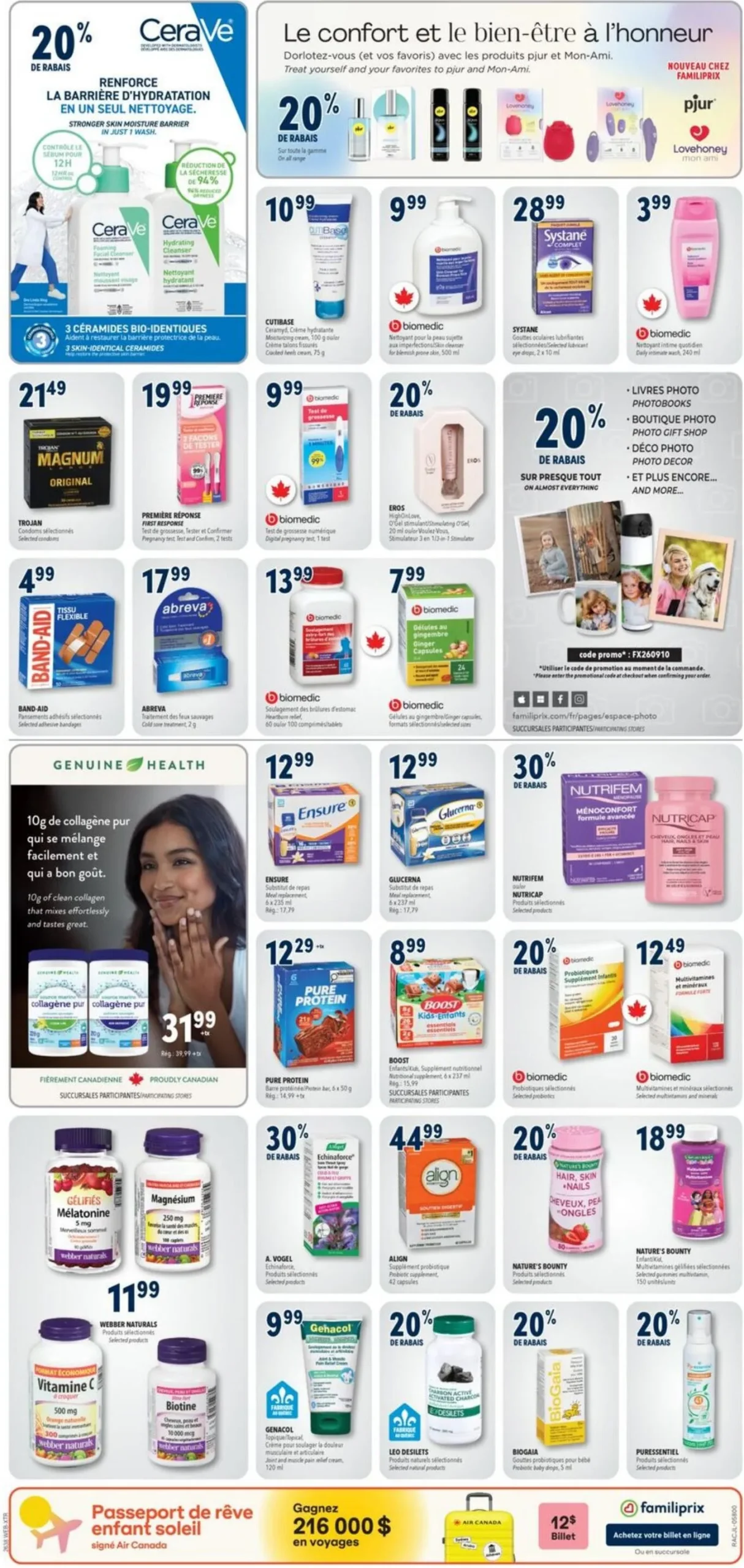 Page 11 de la Circulaire Familiprix Extra du 17 au 23 septembre 2026