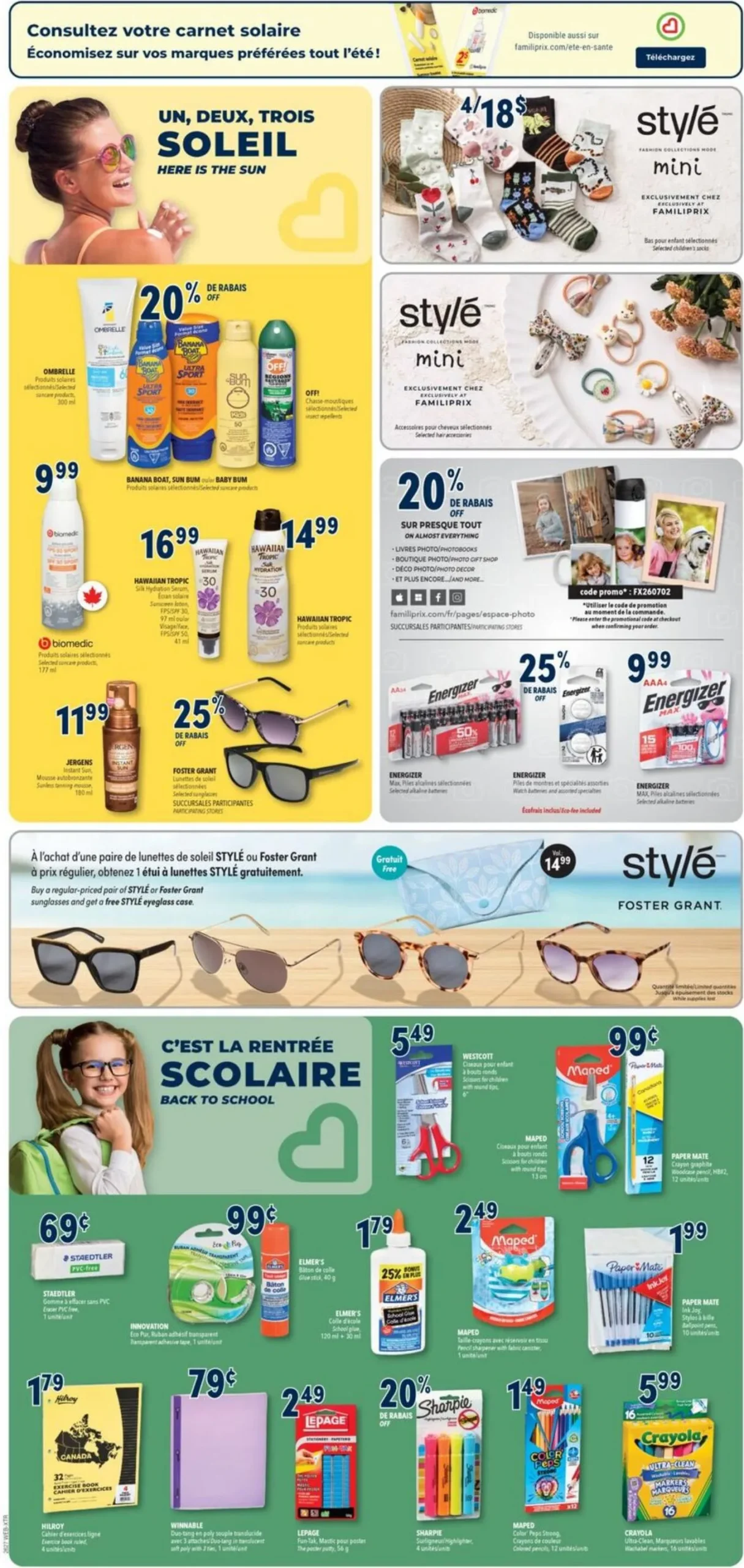 Page 10 de la Circulaire Familiprix Extra du 2 au 8 juillet 2026