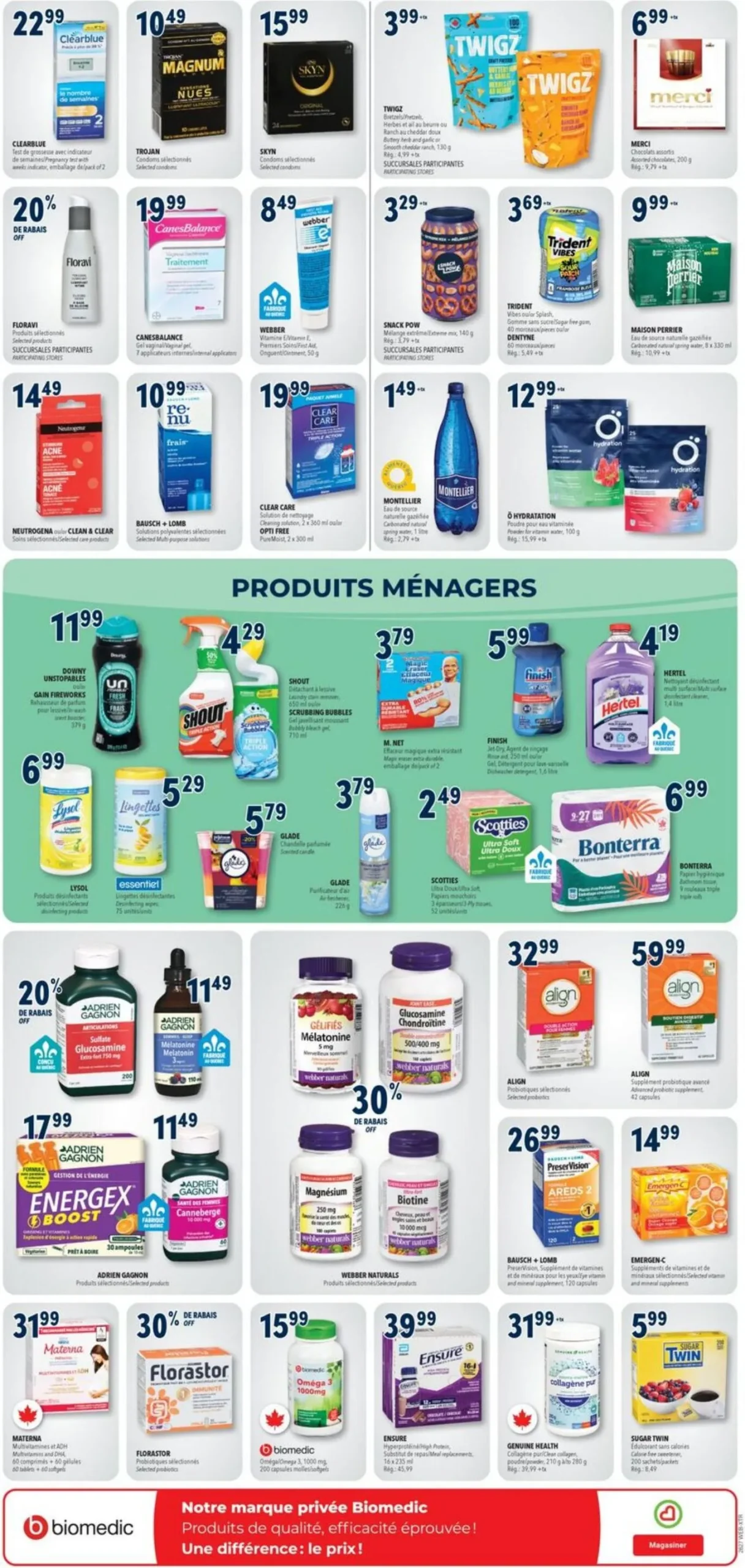 Page 11 de la Circulaire Familiprix Extra du 2 au 8 juillet 2026