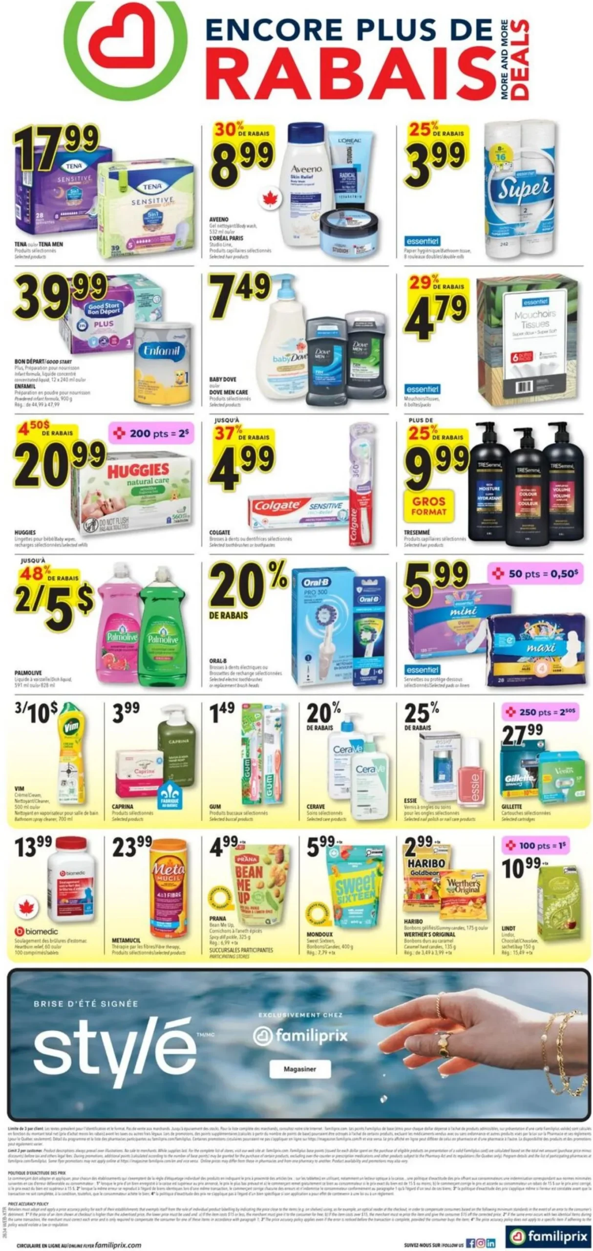 Page 2 de la Circulaire Familiprix Extra du 20 au 26 août 2026