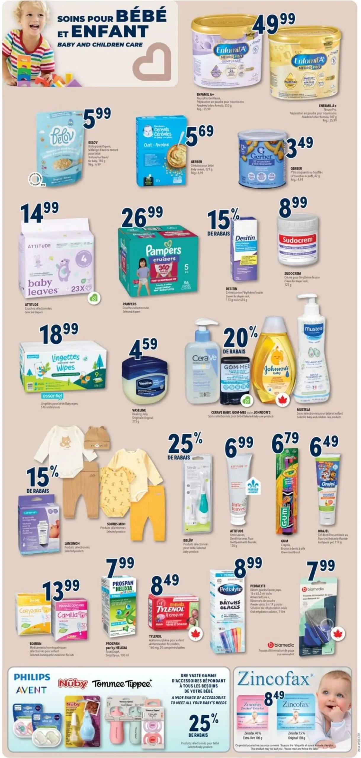 Page 6 de la Circulaire Familiprix Extra du 20 au 26 août 2026