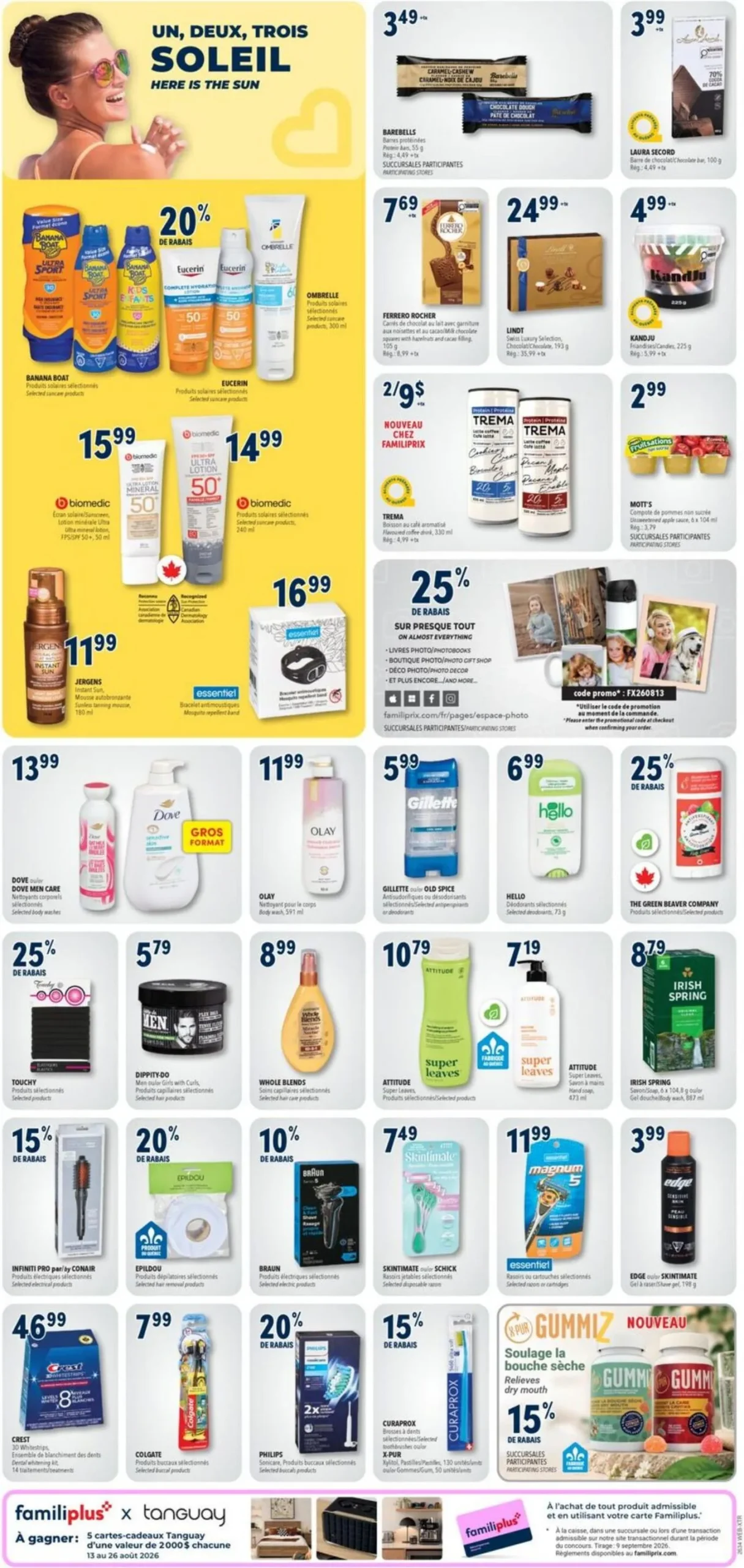 Page 9 de la Circulaire Familiprix Extra du 20 au 26 août 2026