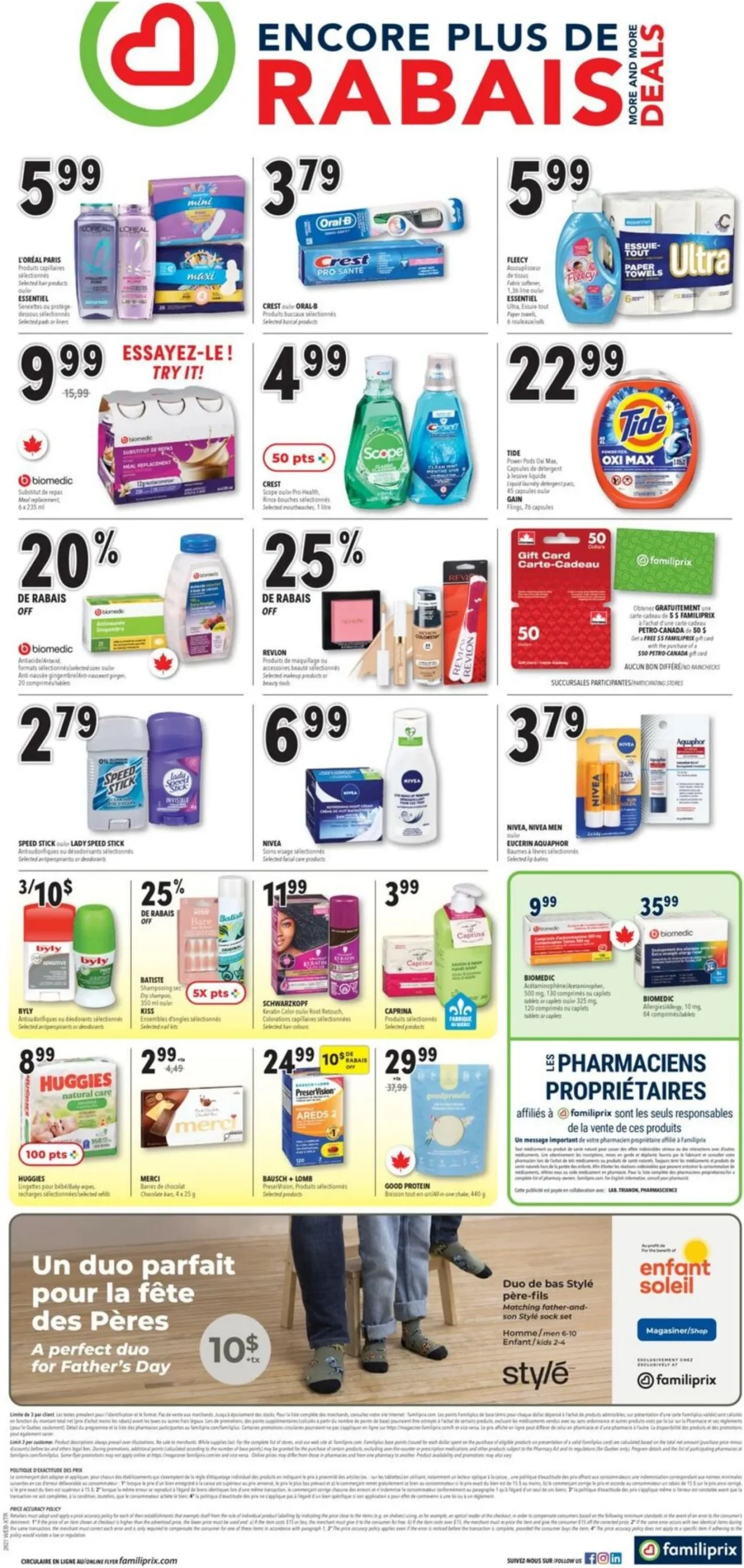 Page 2 de la Circulaire Familiprix Extra du 21 au 27 mai 2026