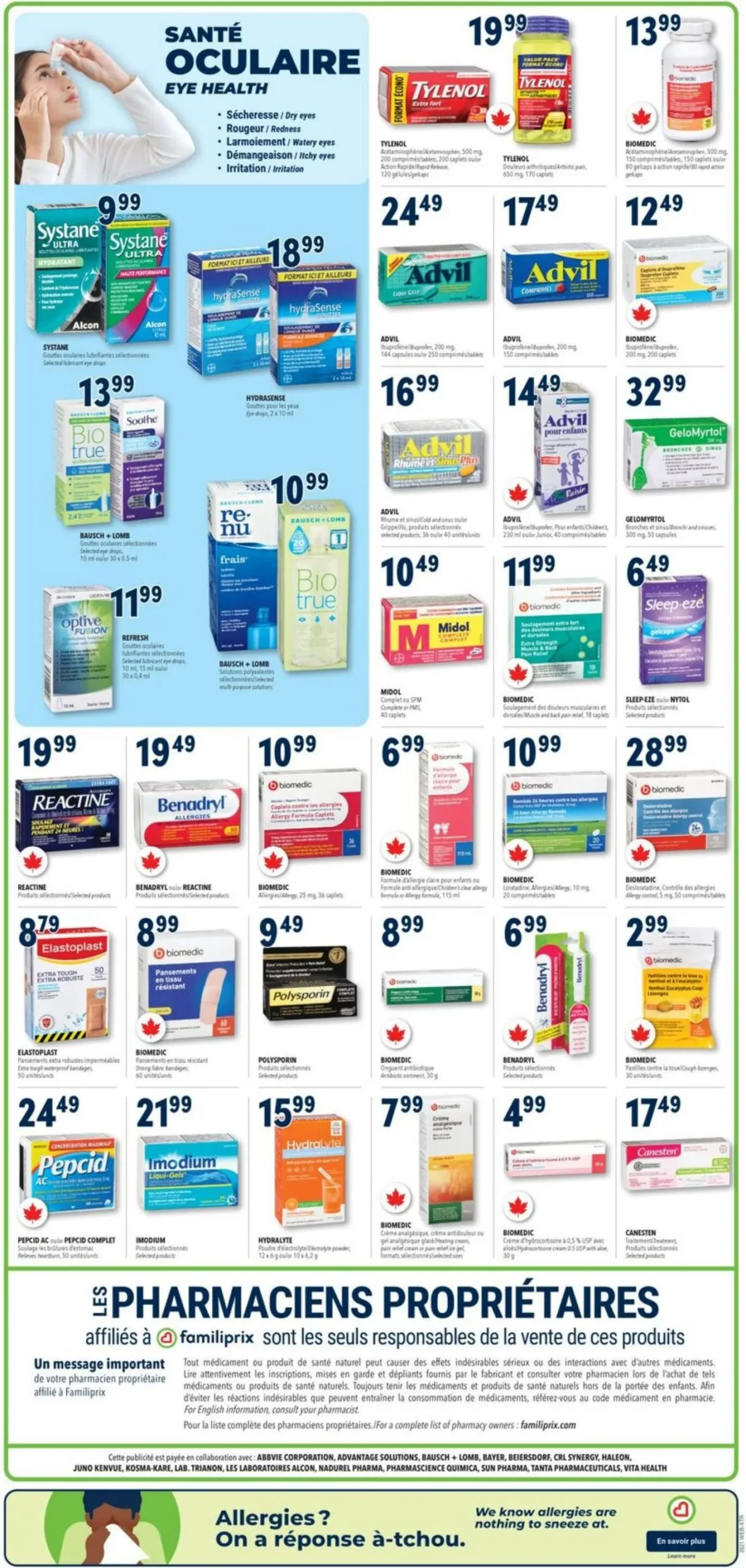 Page 3 de la Circulaire Familiprix Extra du 21 au 27 mai 2026