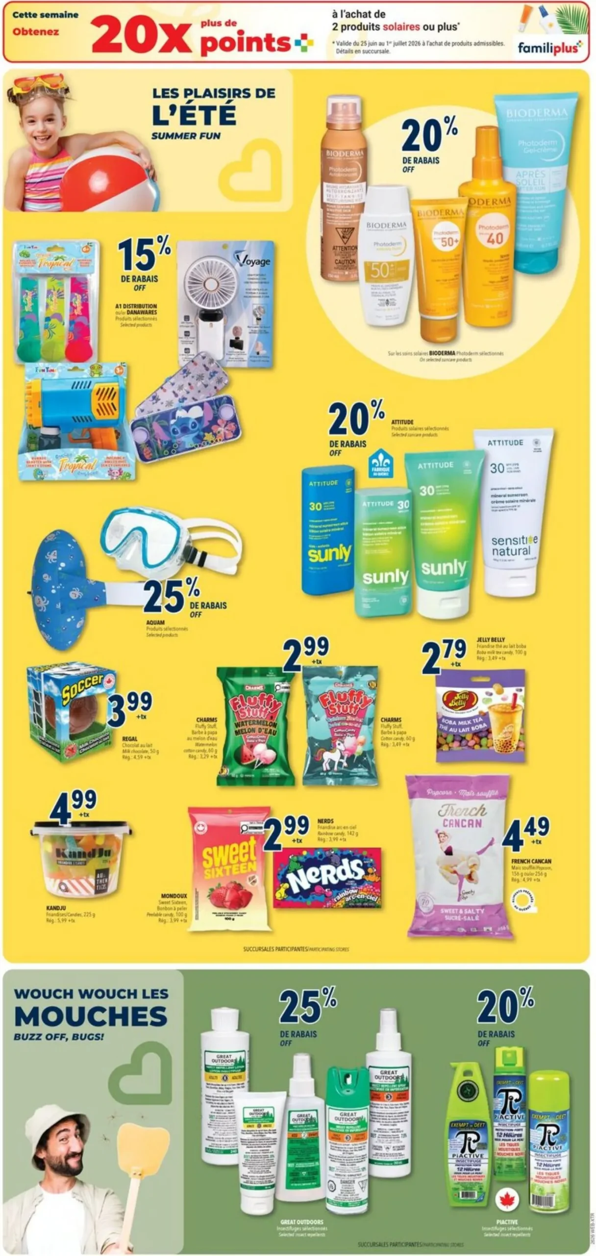 Page 7 de la Circulaire Familiprix Extra du 25 juin au 1 juillet 2026
