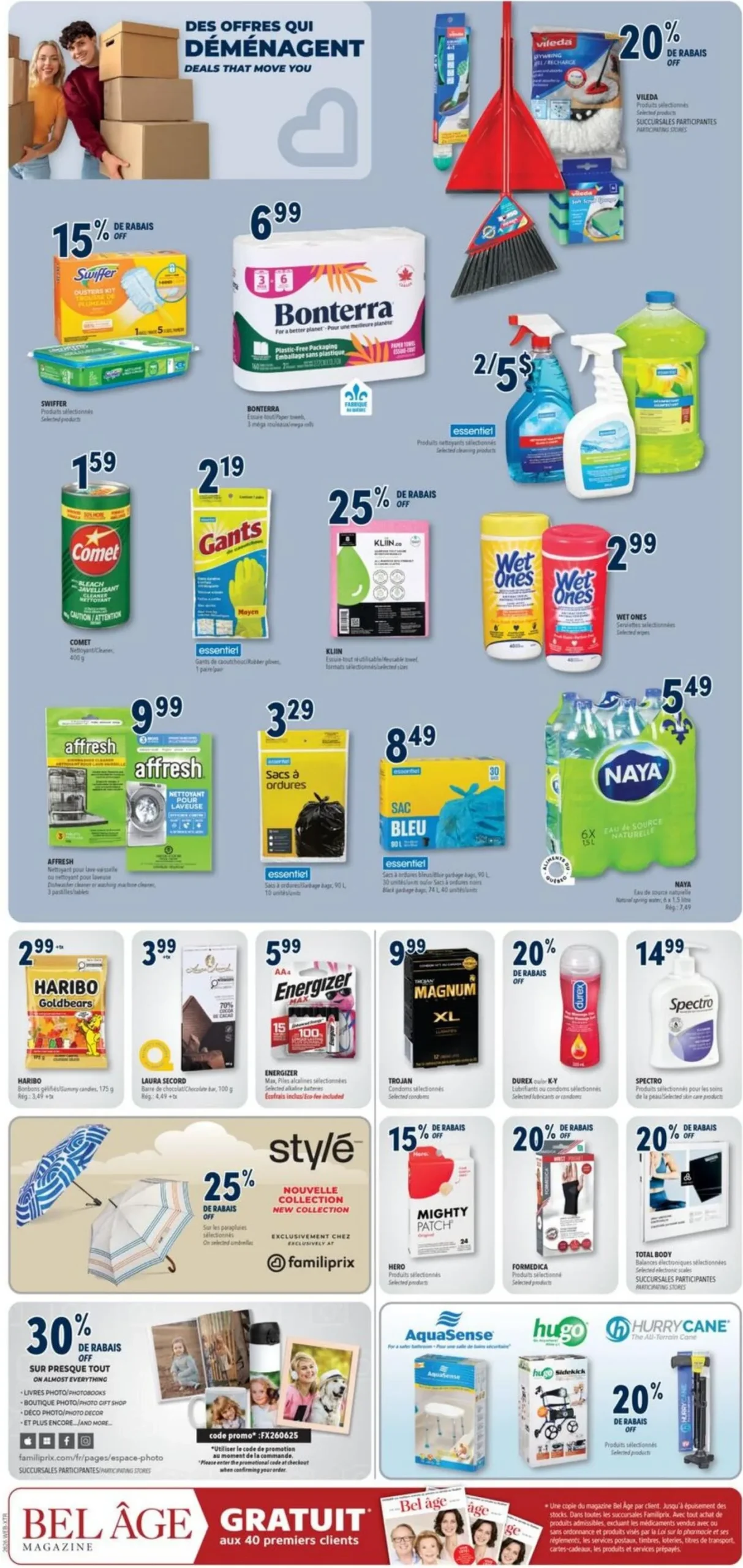Page 8 de la Circulaire Familiprix Extra du 25 juin au 1 juillet 2026