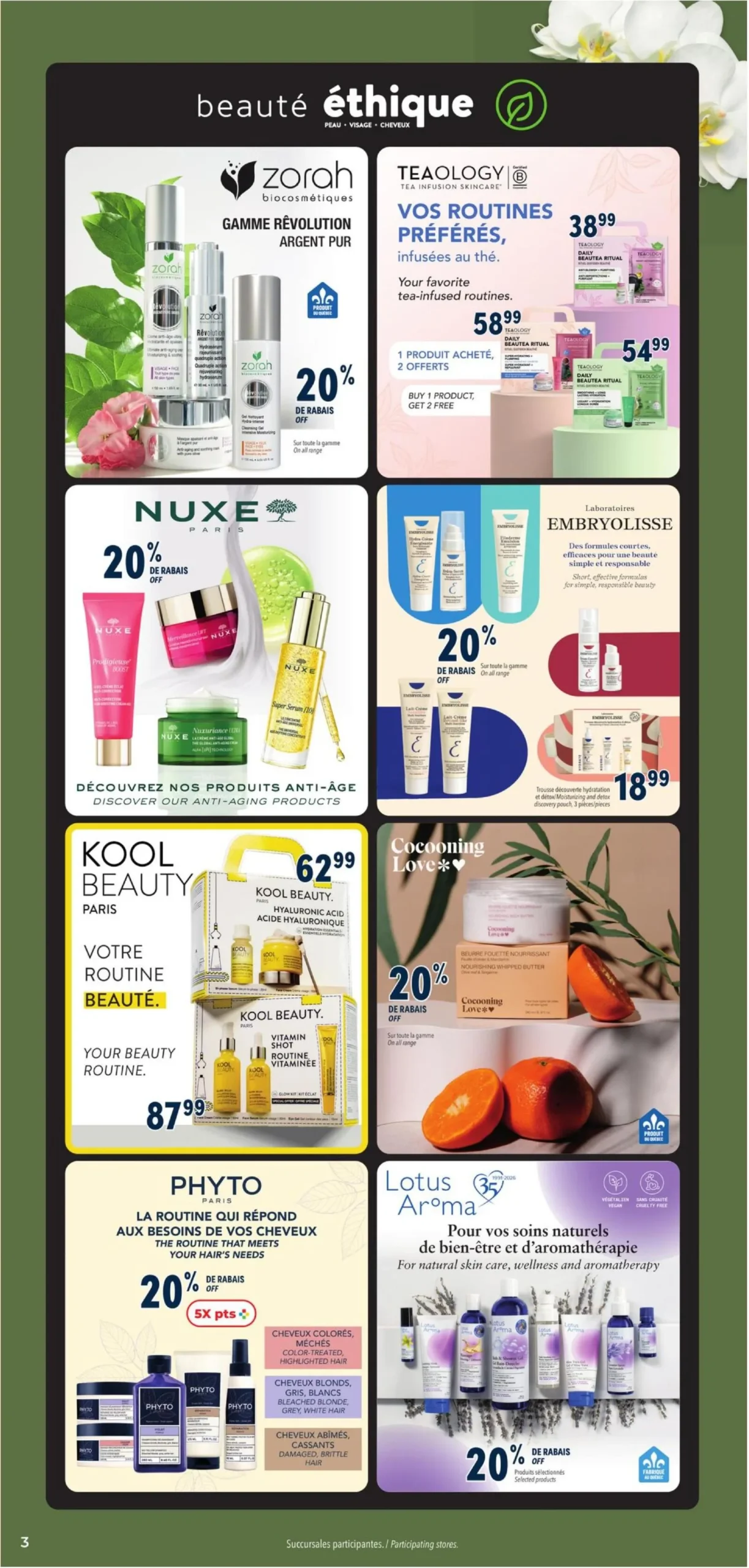 Page 3 de la Circulaire Familiprix Tendances Beauté du 30 avril au 13 mai 2026