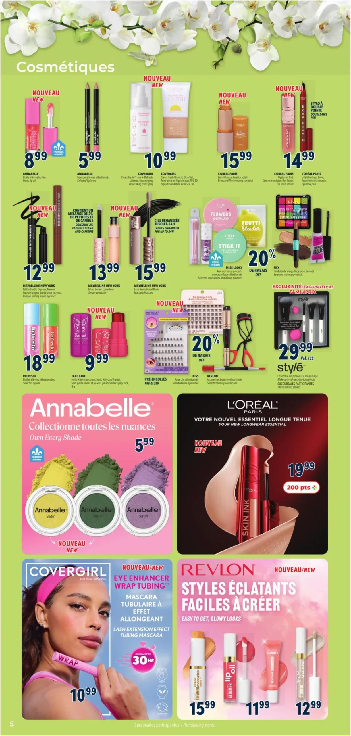 Page 5 de la Circulaire Familiprix Tendances Beauté du 30 avril au 13 mai 2026