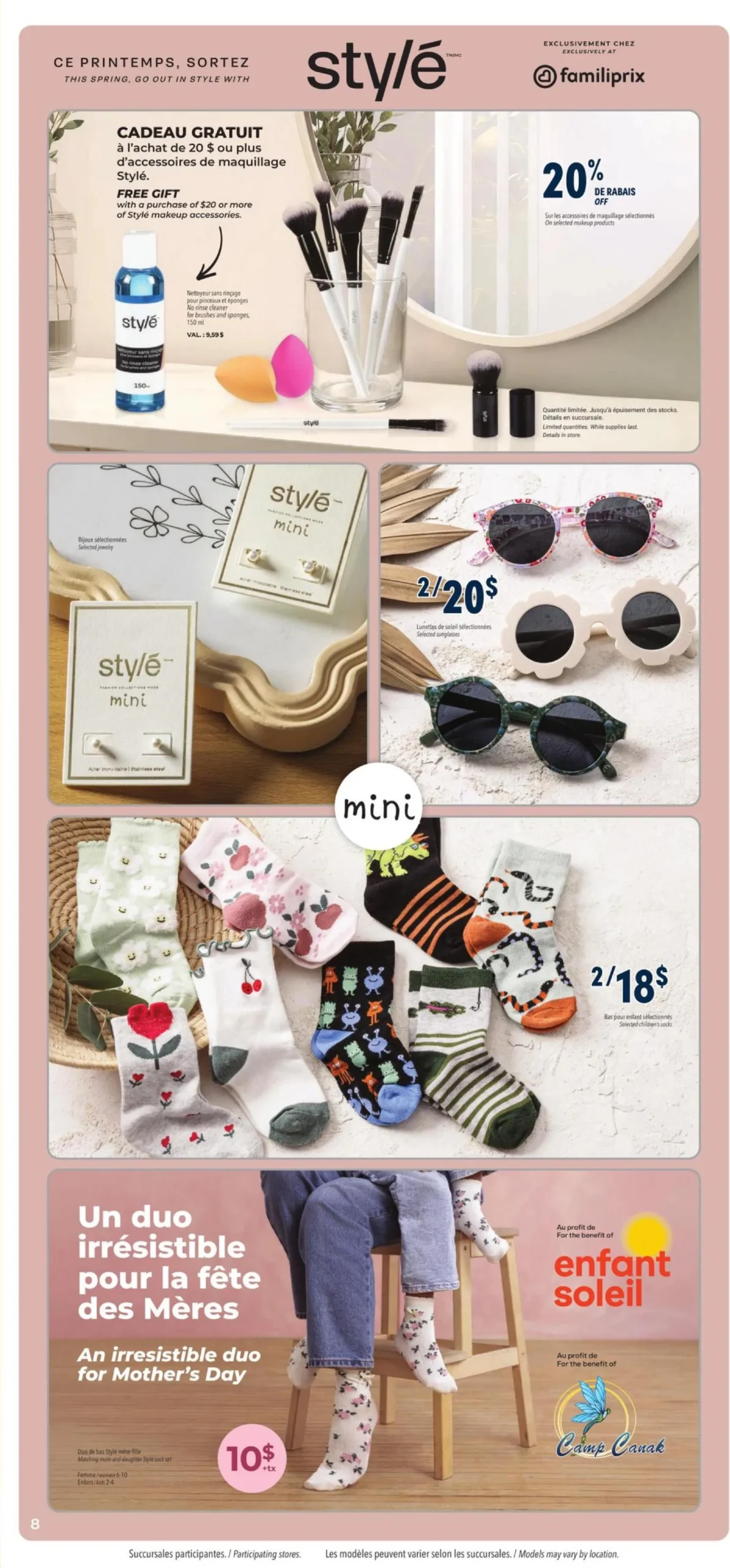 Page 8 de la Circulaire Familiprix Tendances Beauté du 30 avril au 13 mai 2026