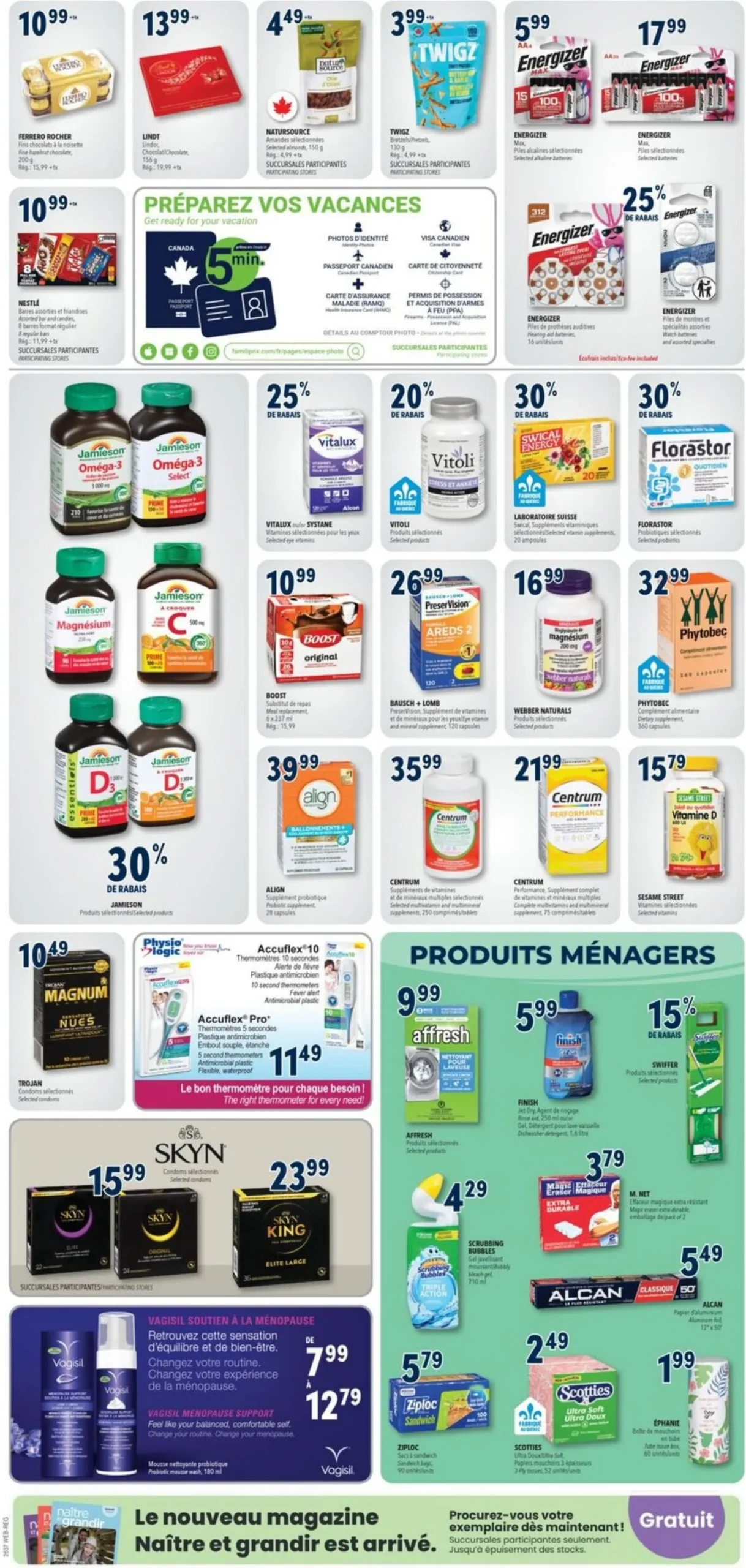 Page 9 de la Circulaire Familiprix du 10 au 16 septembre 2026