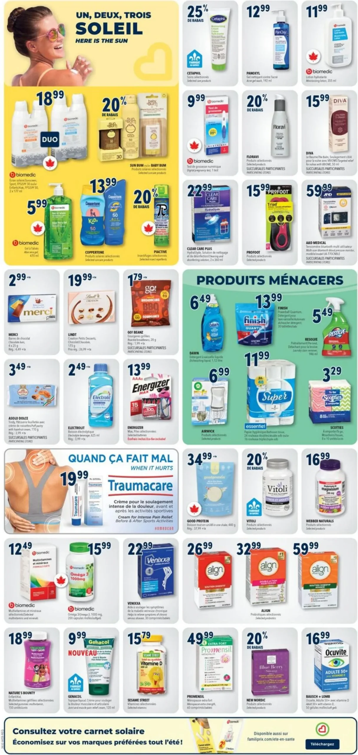 Page 8 de la Circulaire Familiprix du 13 au 19 août 2026