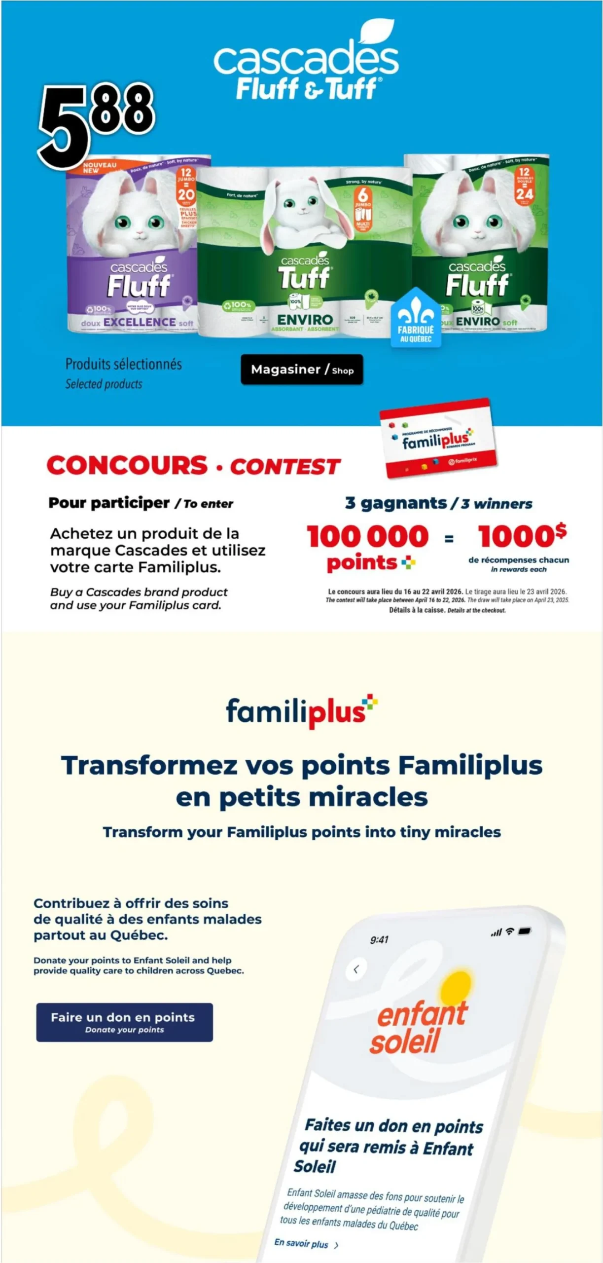 Page 11 de la Circulaire Familiprix du 16 au 22 avril 2026