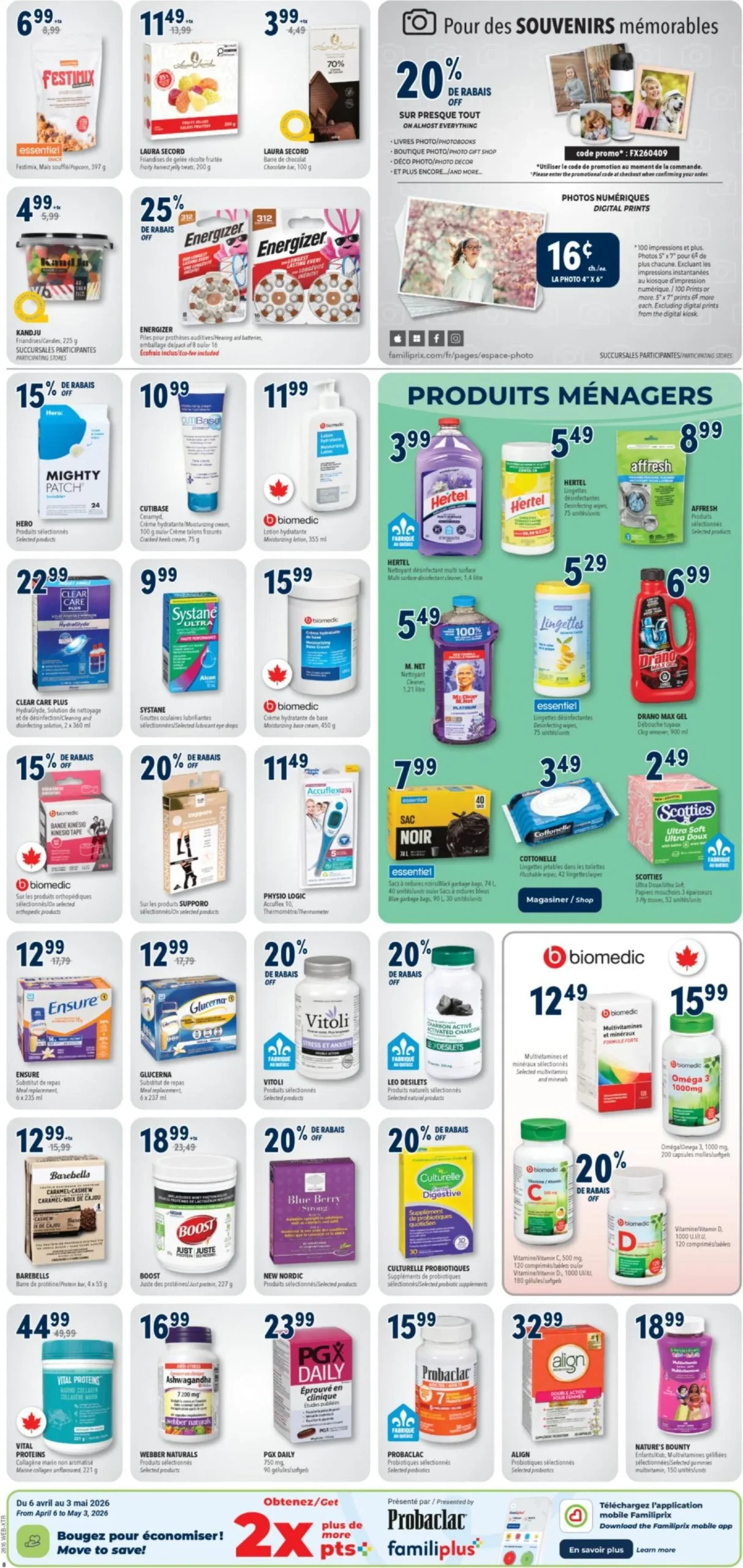 Page 13 de la Circulaire Familiprix du 16 au 22 avril 2026