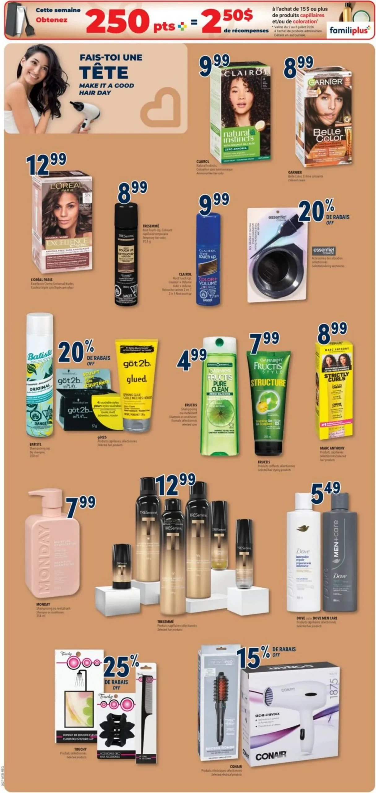 Page 6 de la Circulaire Familiprix du 2 au 8 juillet 2026