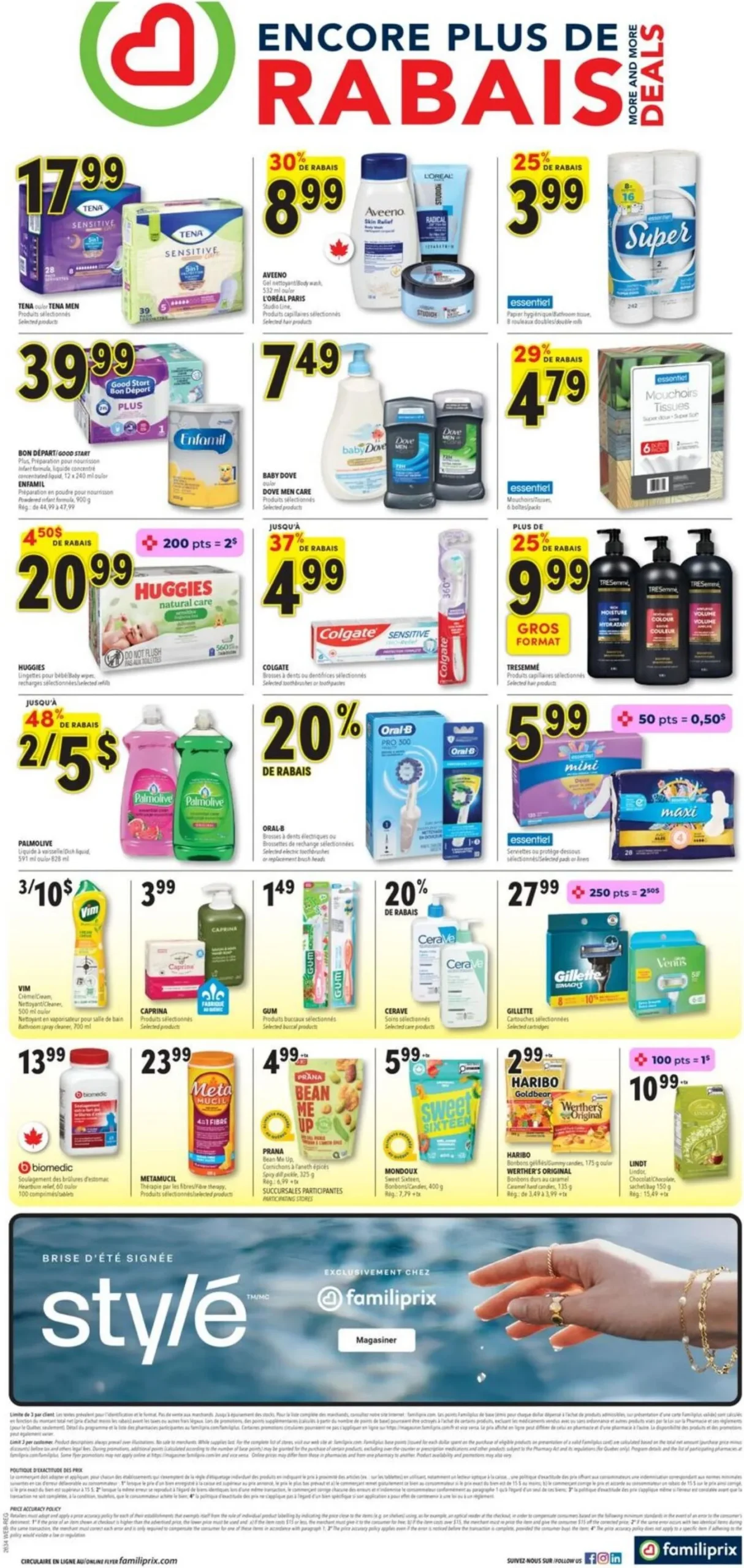Page 2 de la Circulaire Familiprix du 20 au 26 août 2026