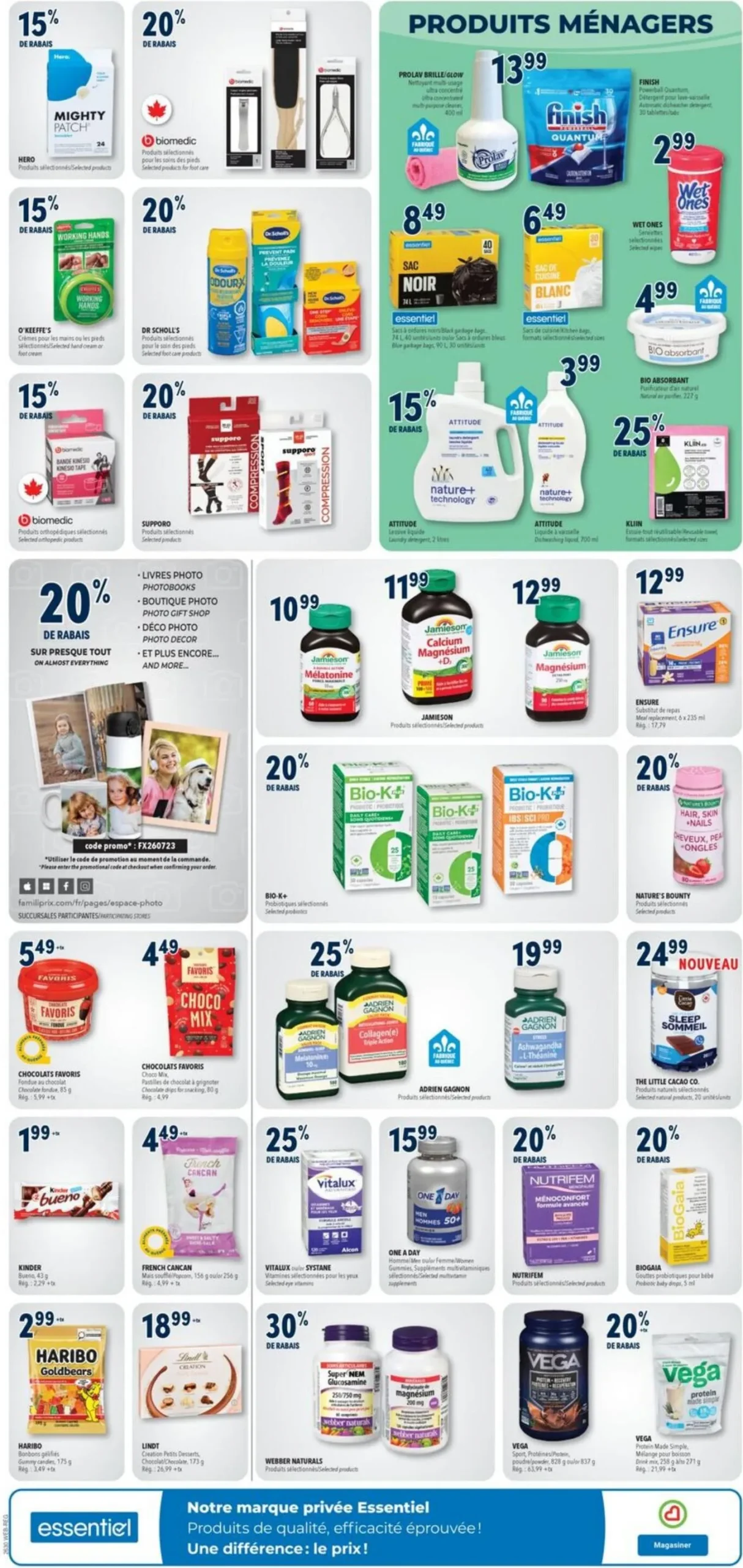 Page 7 de la Circulaire Familiprix du 23 au 29 juillet 2026