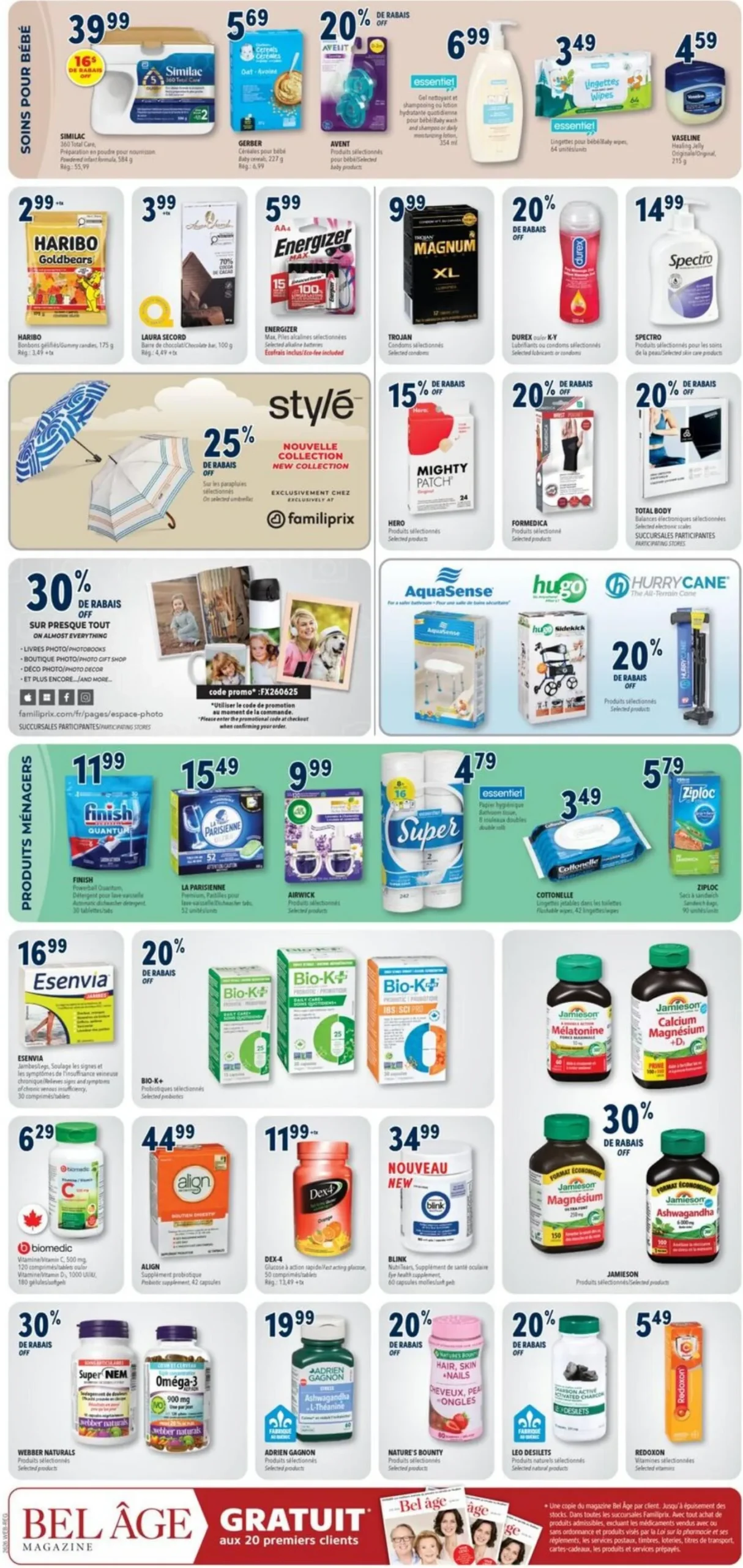 Page 8 de la Circulaire Familiprix du 25 juin au 1 juillet 2026
