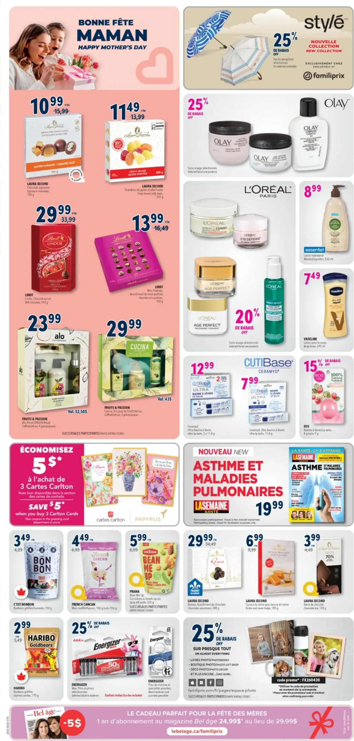 Page 8 de la Circulaire Familiprix du 30 avril au 6 mai 2026