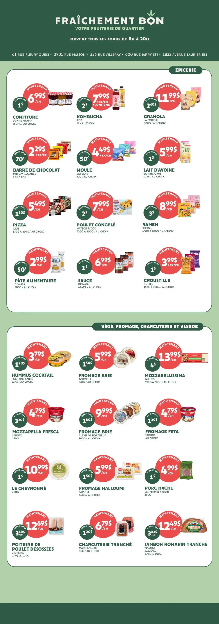 Page 2 de la Circulaire Fraîchement Bon du 21 au 27 mai 2026