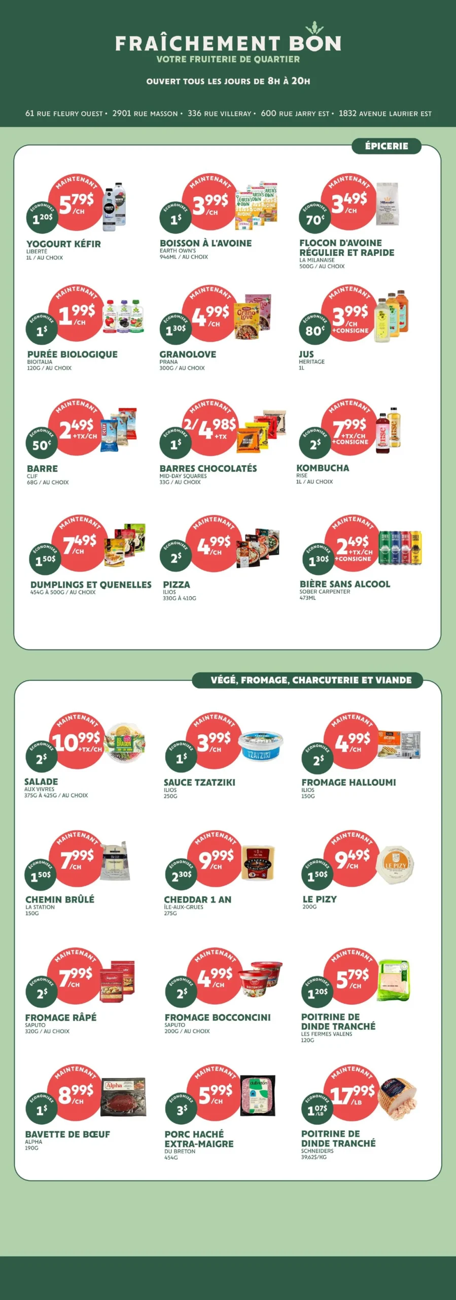 Page 2 de la Circulaire Fraîchement Bon du 30 avril au 6 mai 2026