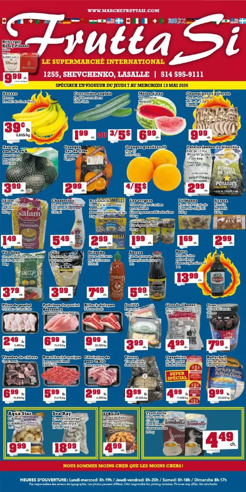 Page 1 de la Circulaire Frutta Si du 7 au 13 mai 2026