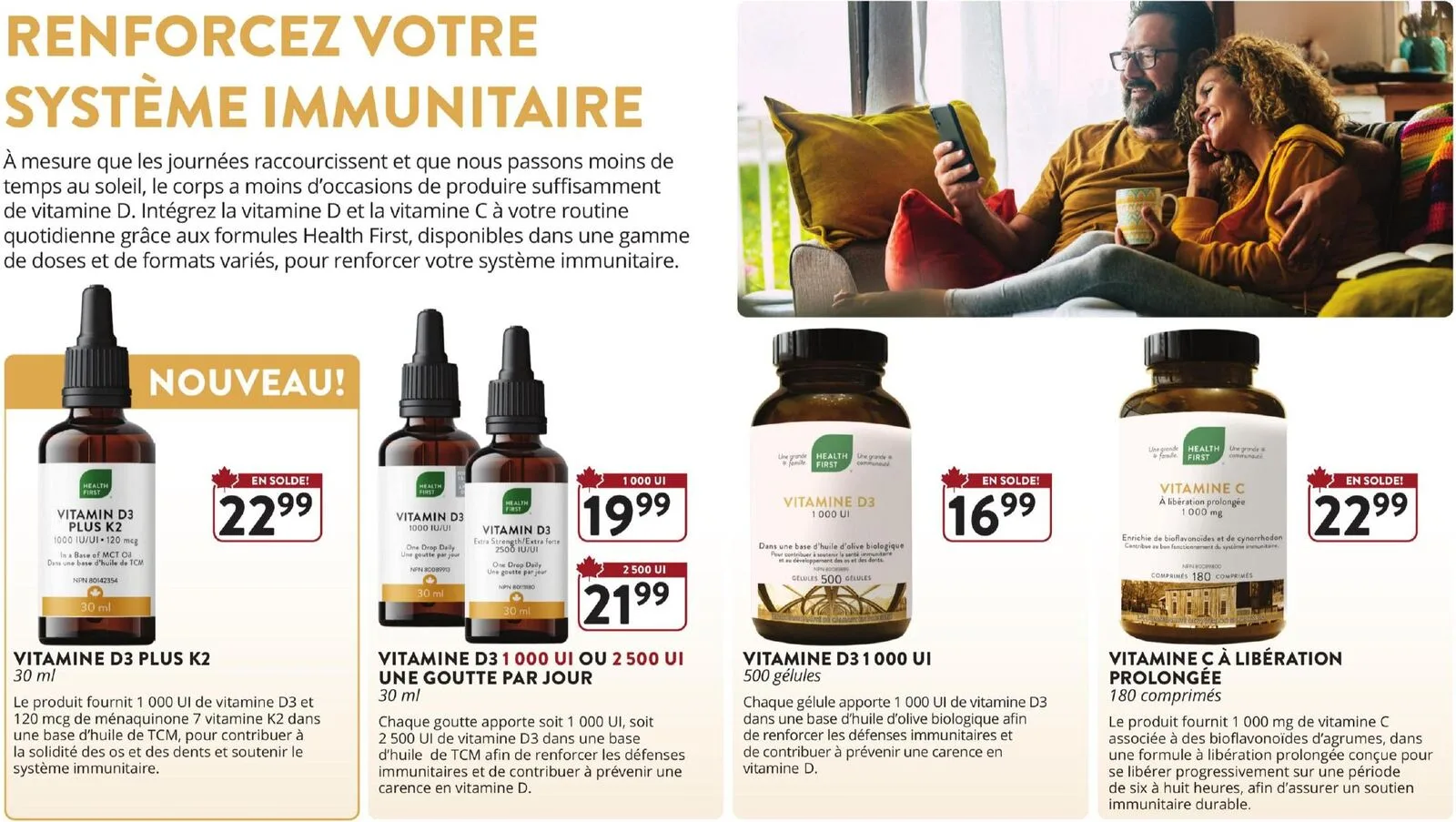 Page 4 de la Circulaire Gagné en Santé du 4 au 19 septembre 2026