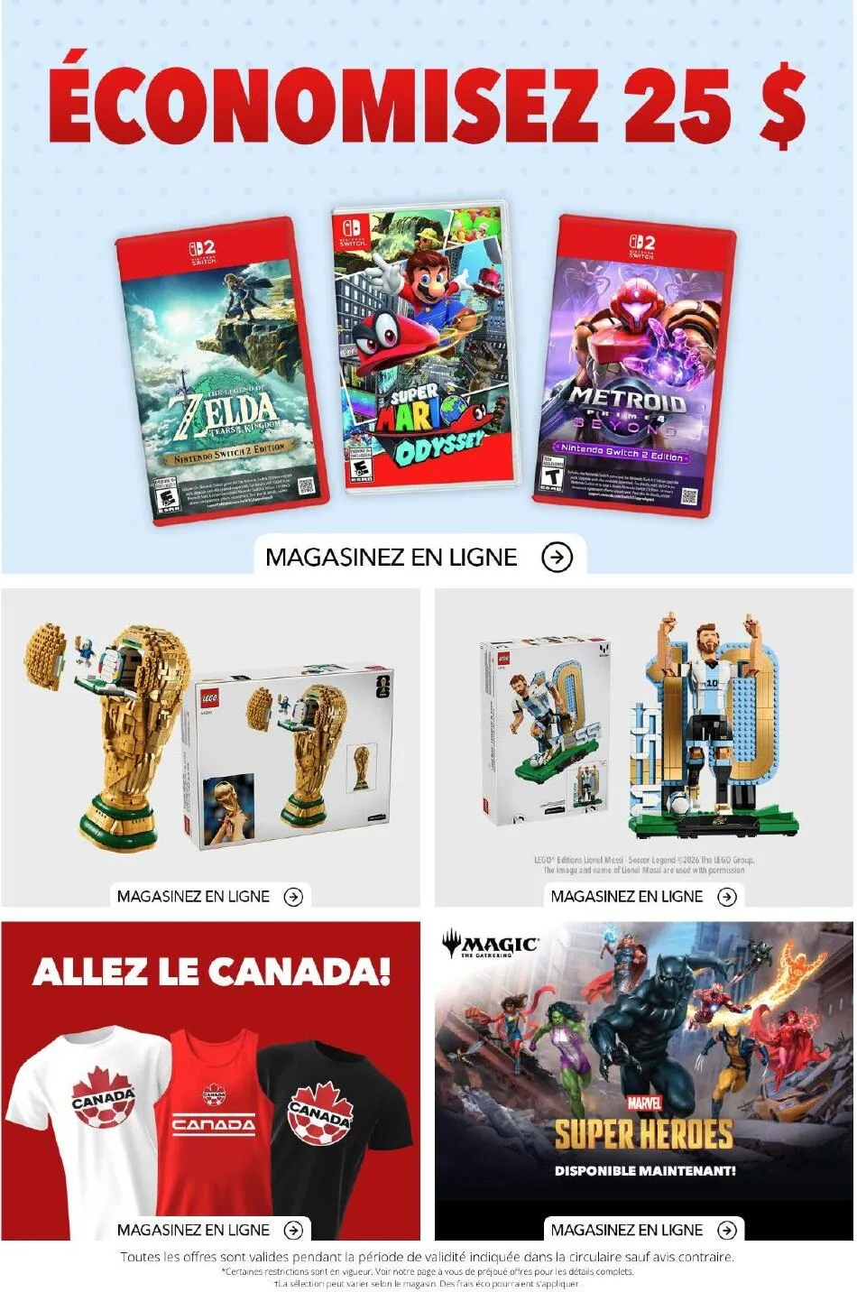 Page 3 de la Circulaire GameStop du 2 au 8 juillet 2026