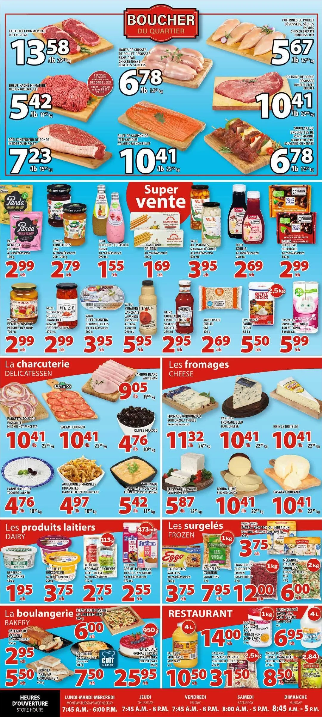 Page 2 de la Circulaire Grand Marché Col-Fax du 27 août au 2 septembre 2026
