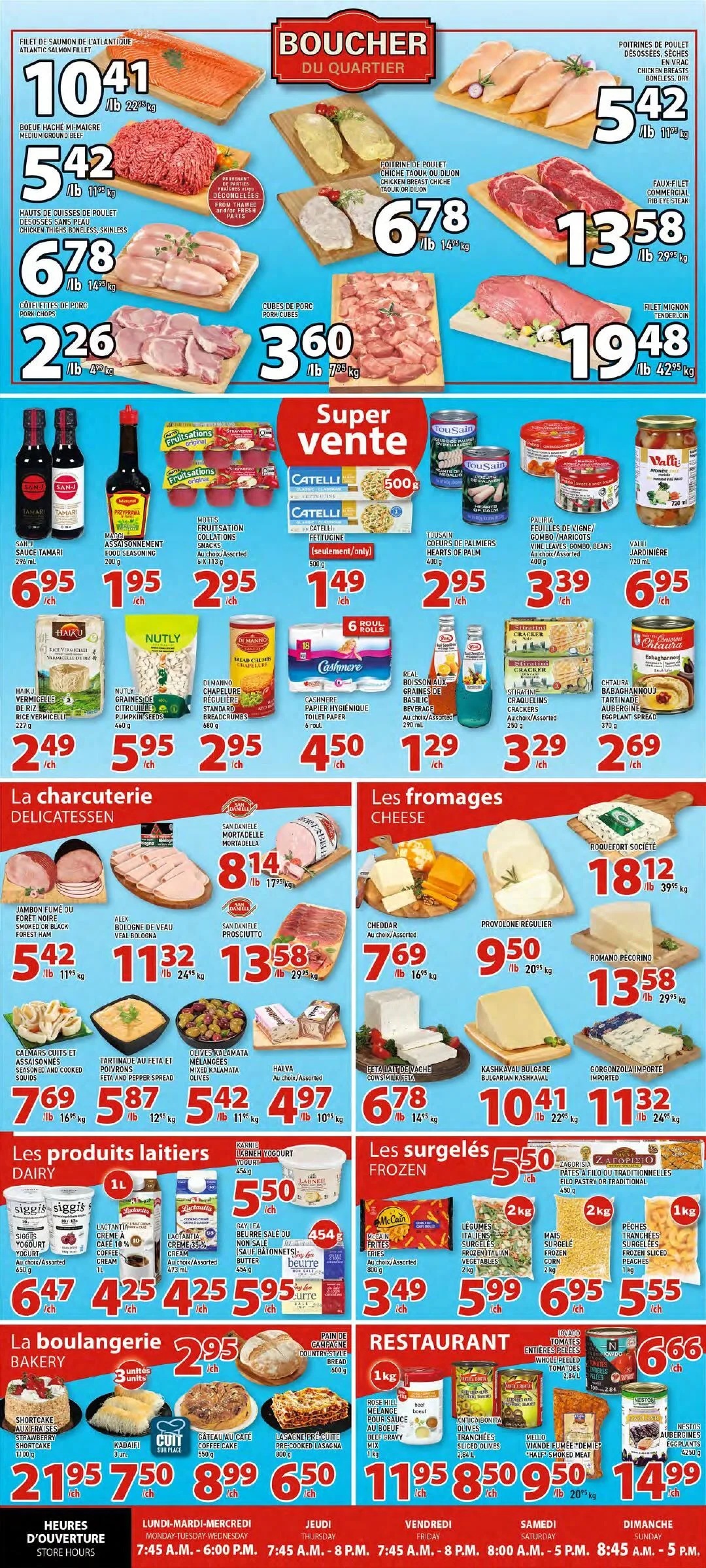 Page 2 de la Circulaire Grand Marché Col-Fax du 3 au 9 septembre 2026