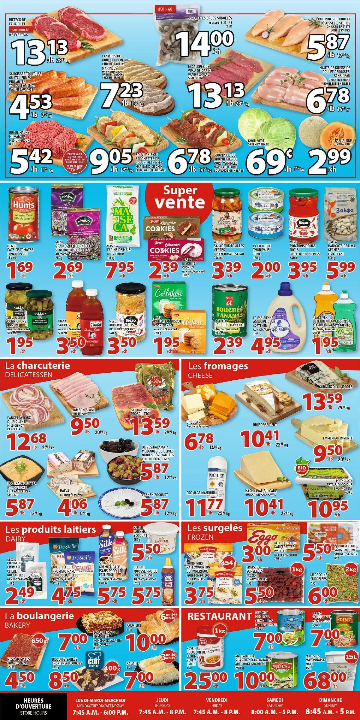 Page 2 de la Circulaire Grand Marché Col-Fax du 6 au 12 août 2026