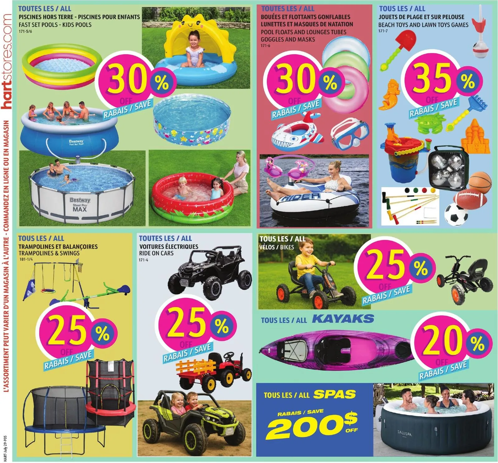 Page 5 de la Circulaire Hart du 29 juillet au 11 août 2026