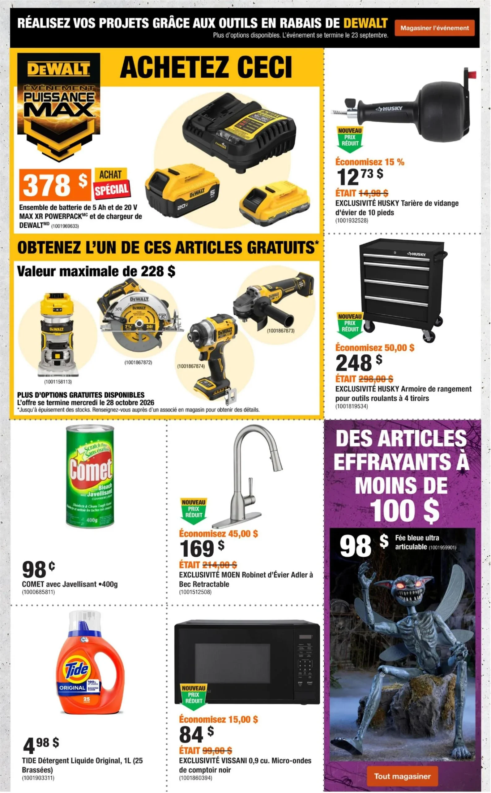 Page 2 de la Circulaire Home Depot du 10 au 23 septembre 2026
