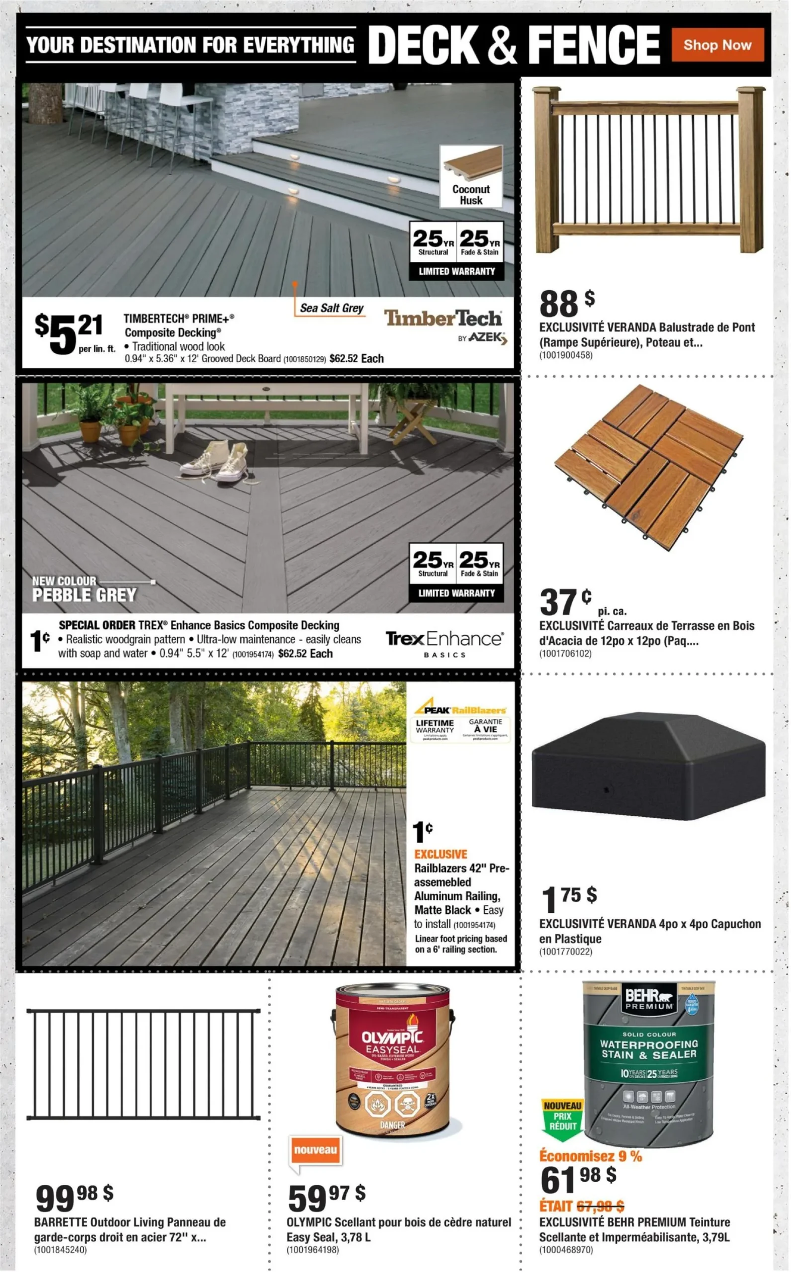 Page 9 de la Circulaire Home Depot du 14 au 27 mai 2026