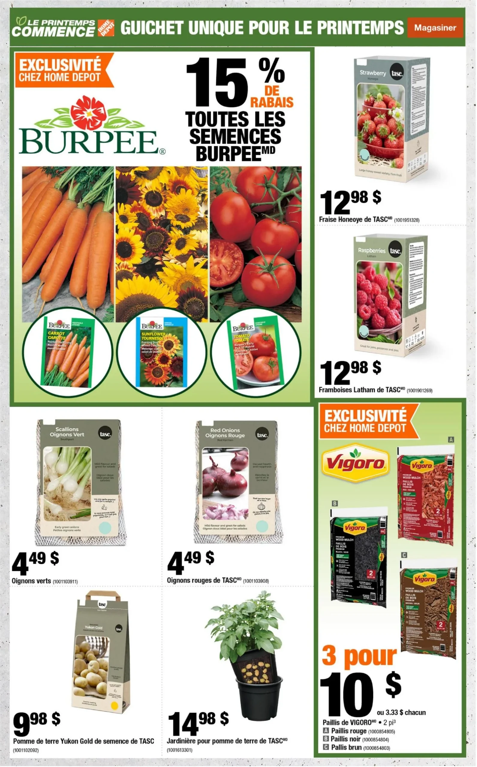 Page 4 de la Circulaire Home Depot du 16 au 29 avril 2026