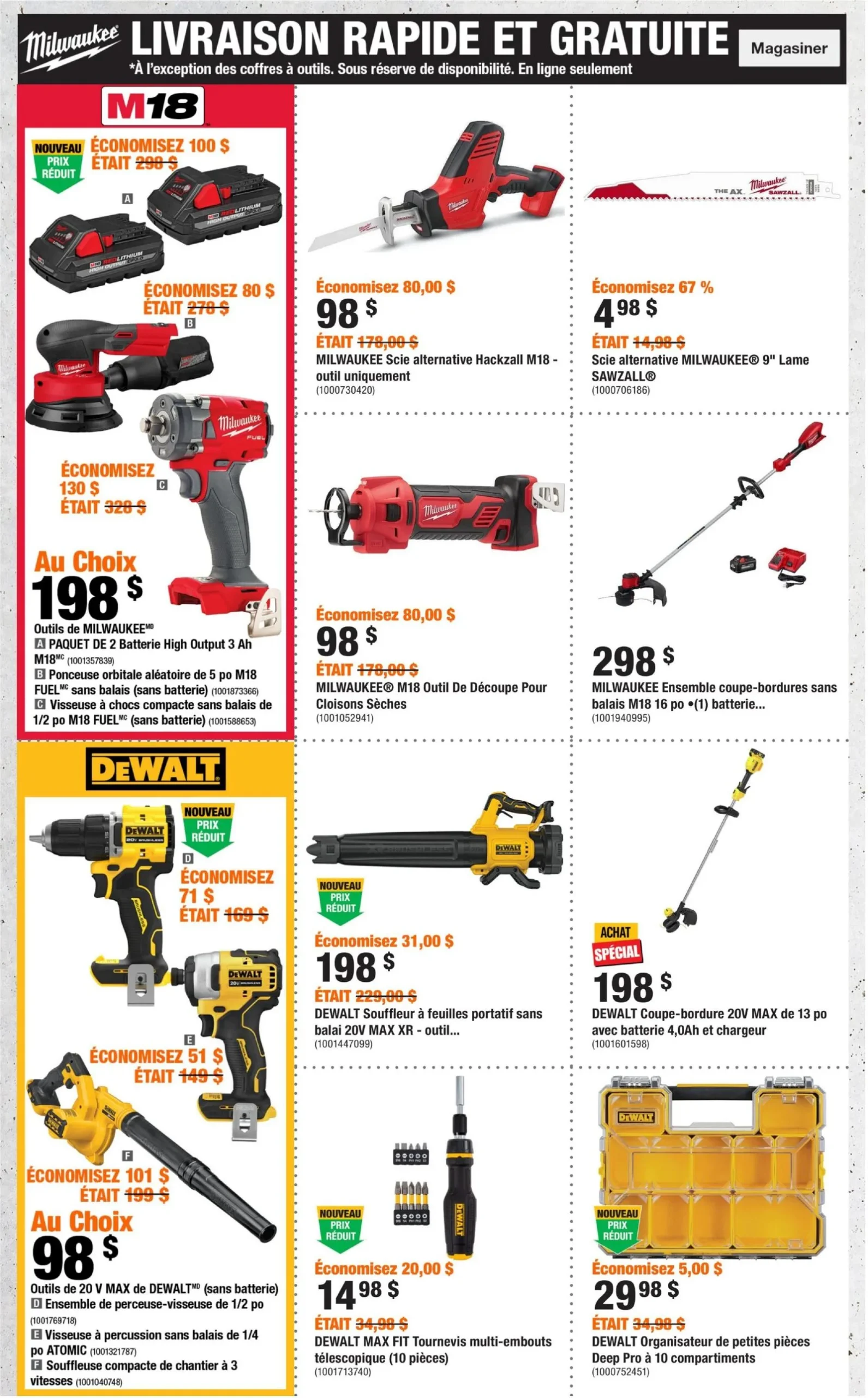 Page 7 de la Circulaire Home Depot du 16 au 29 avril 2026