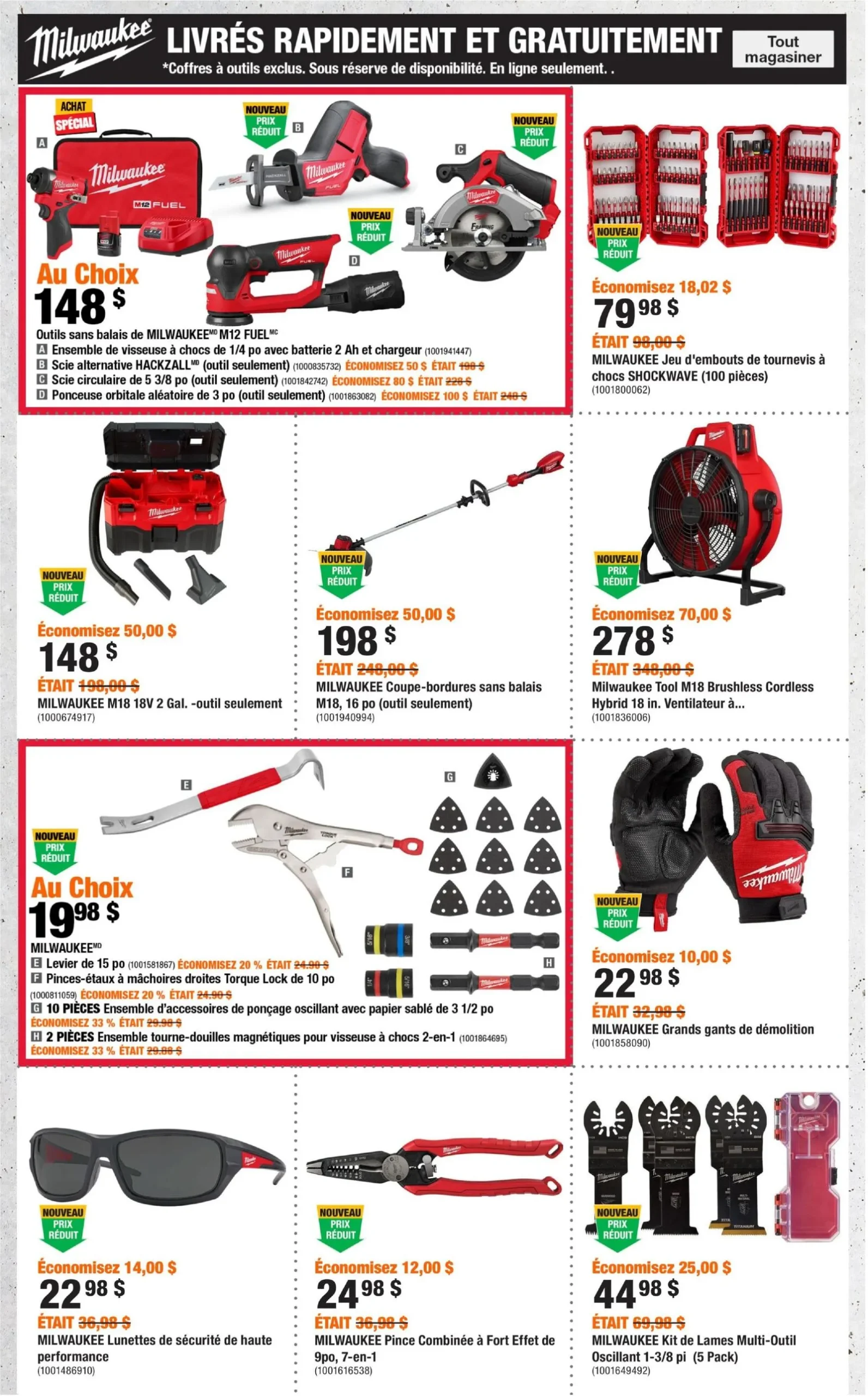 Page 3 de la Circulaire Home Depot du 23 juillet au 5 août 2026