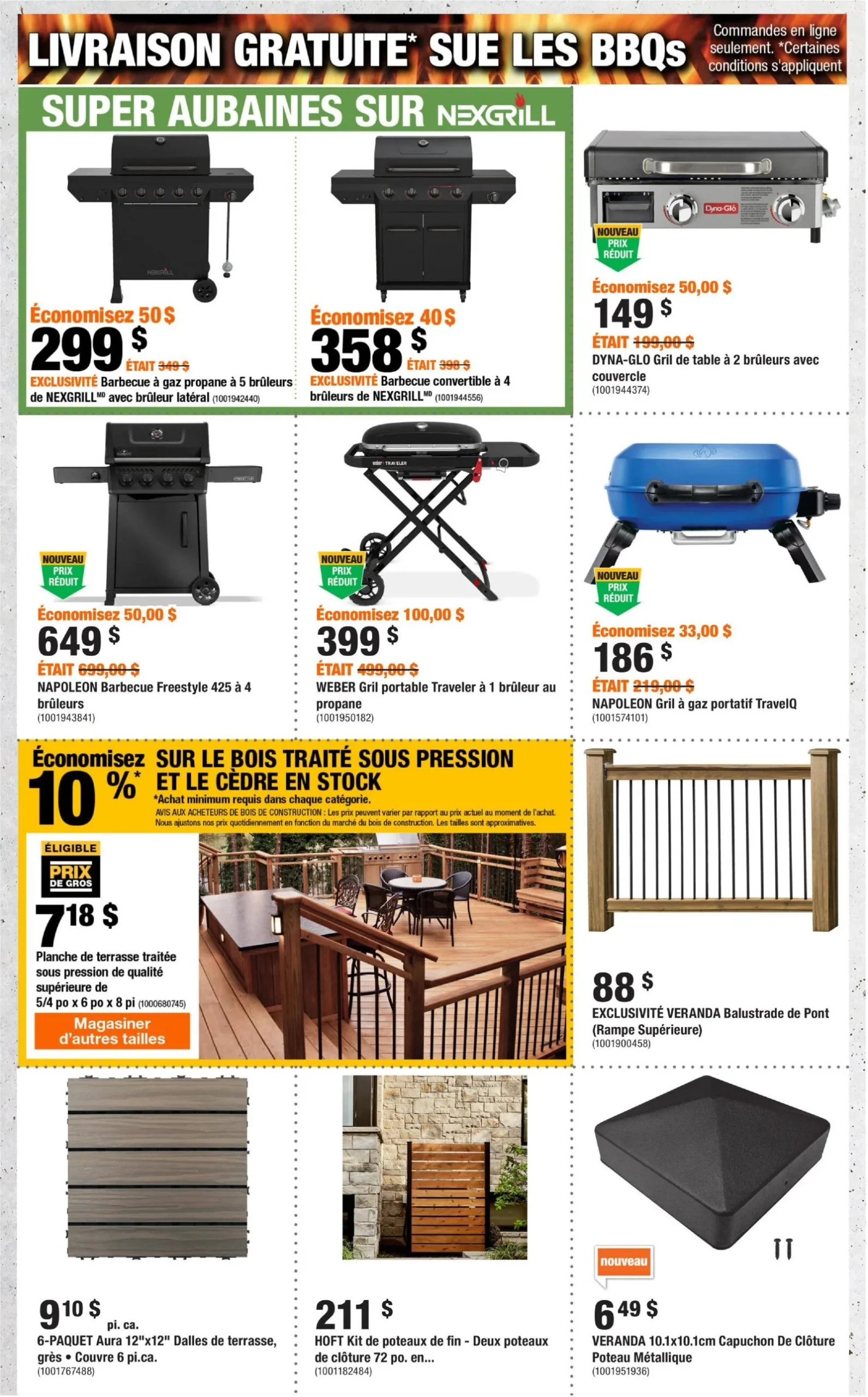 Page 4 de la Circulaire Home Depot du 25 juin au 8 juillet 2026
