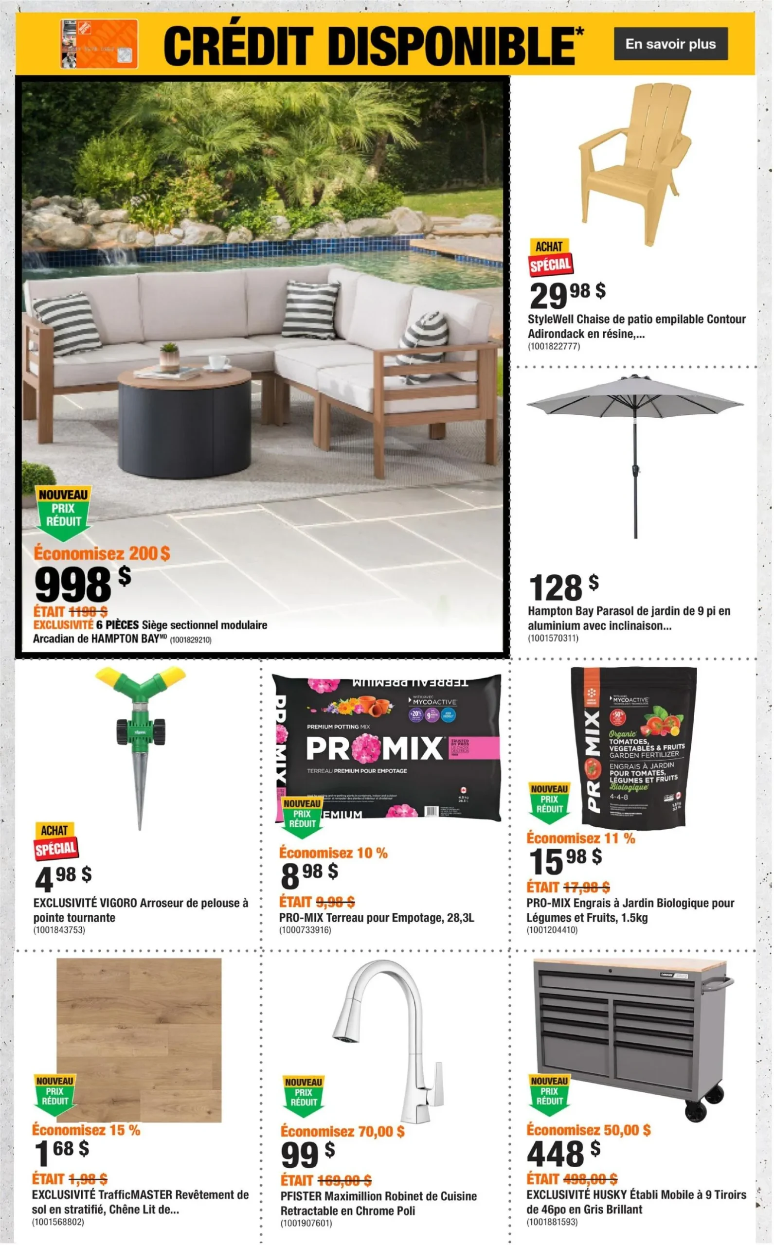 Page 2 de la Circulaire Home Depot du 28 mai au 10 juin 2026